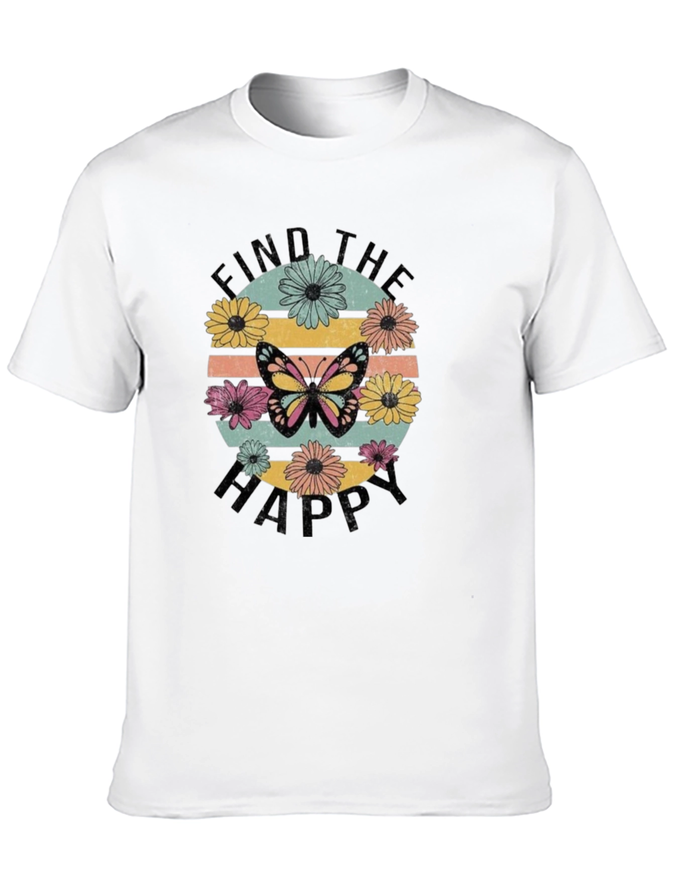 Find the Happy Butterfly Graphic Tee