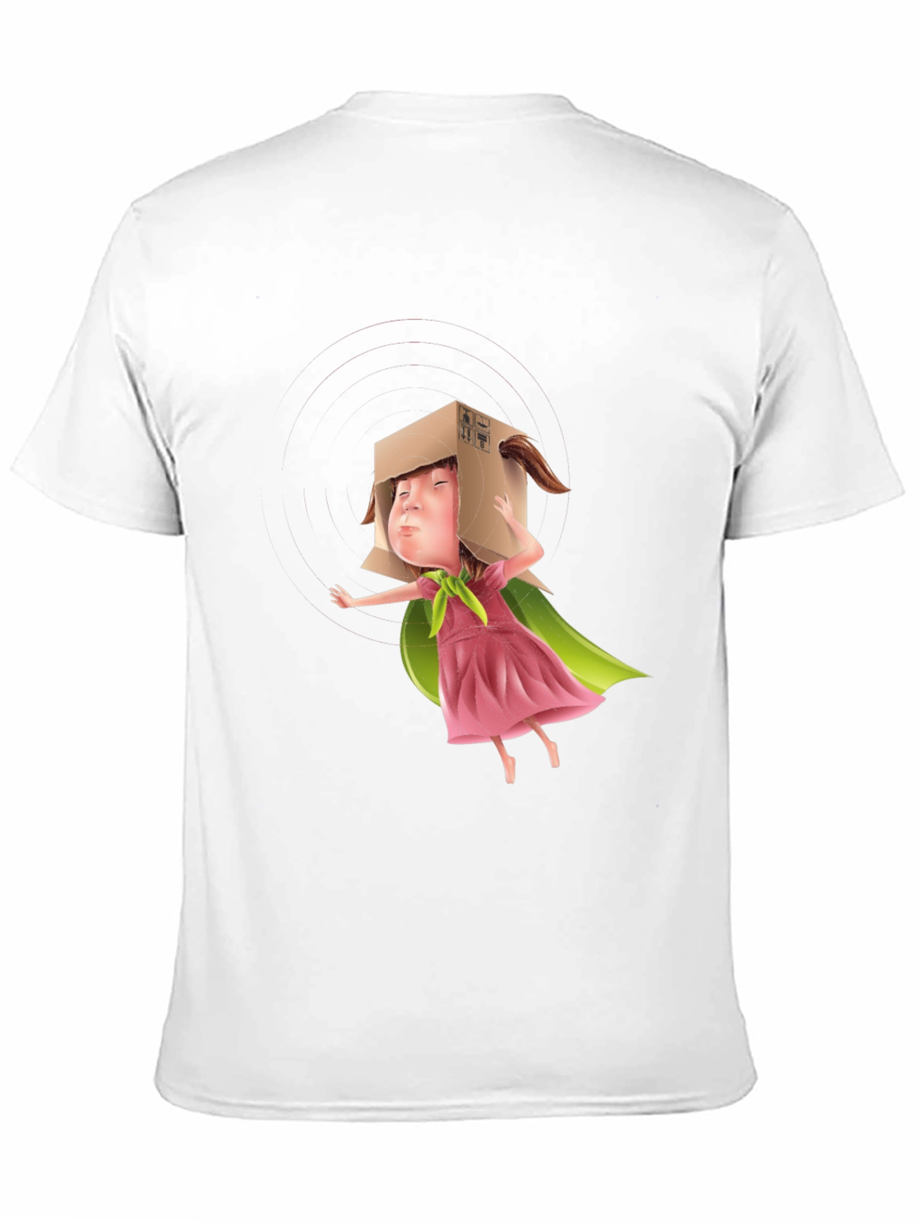Box Head Kid Graphic Tee - Black T-Shirt