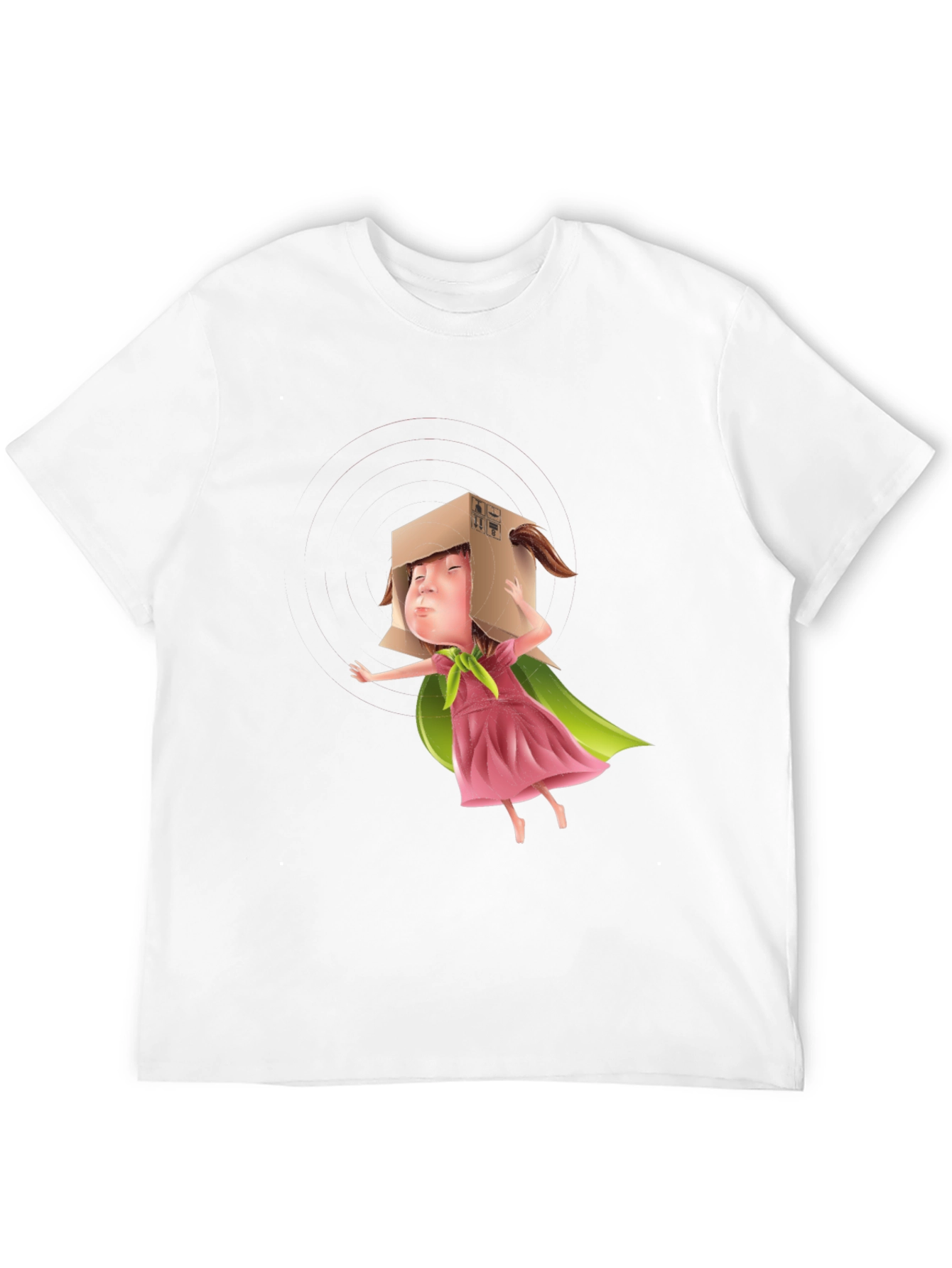 Box Head Kid Graphic Tee - Black T-Shirt
