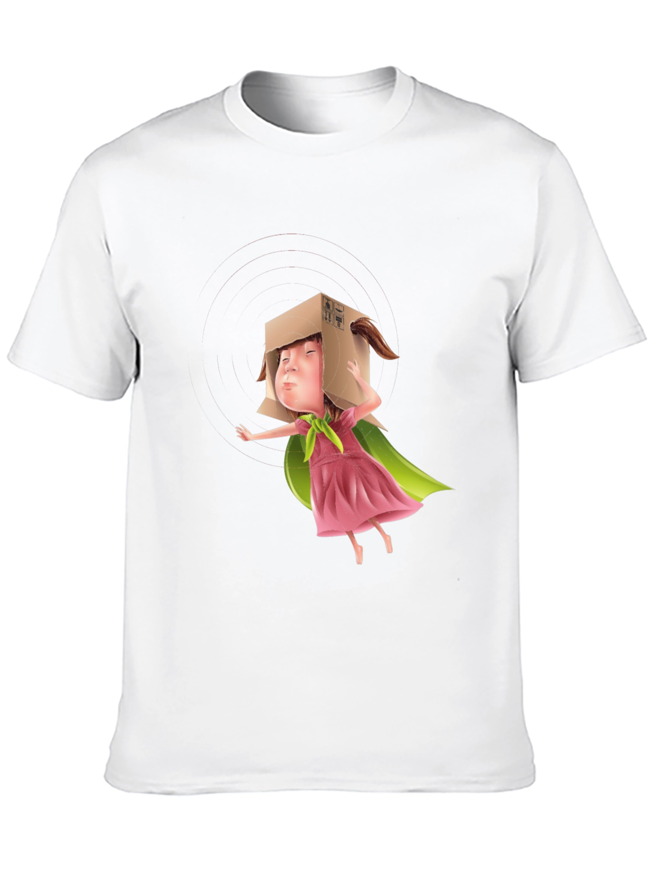 Box Head Kid Graphic Tee - Black T-Shirt