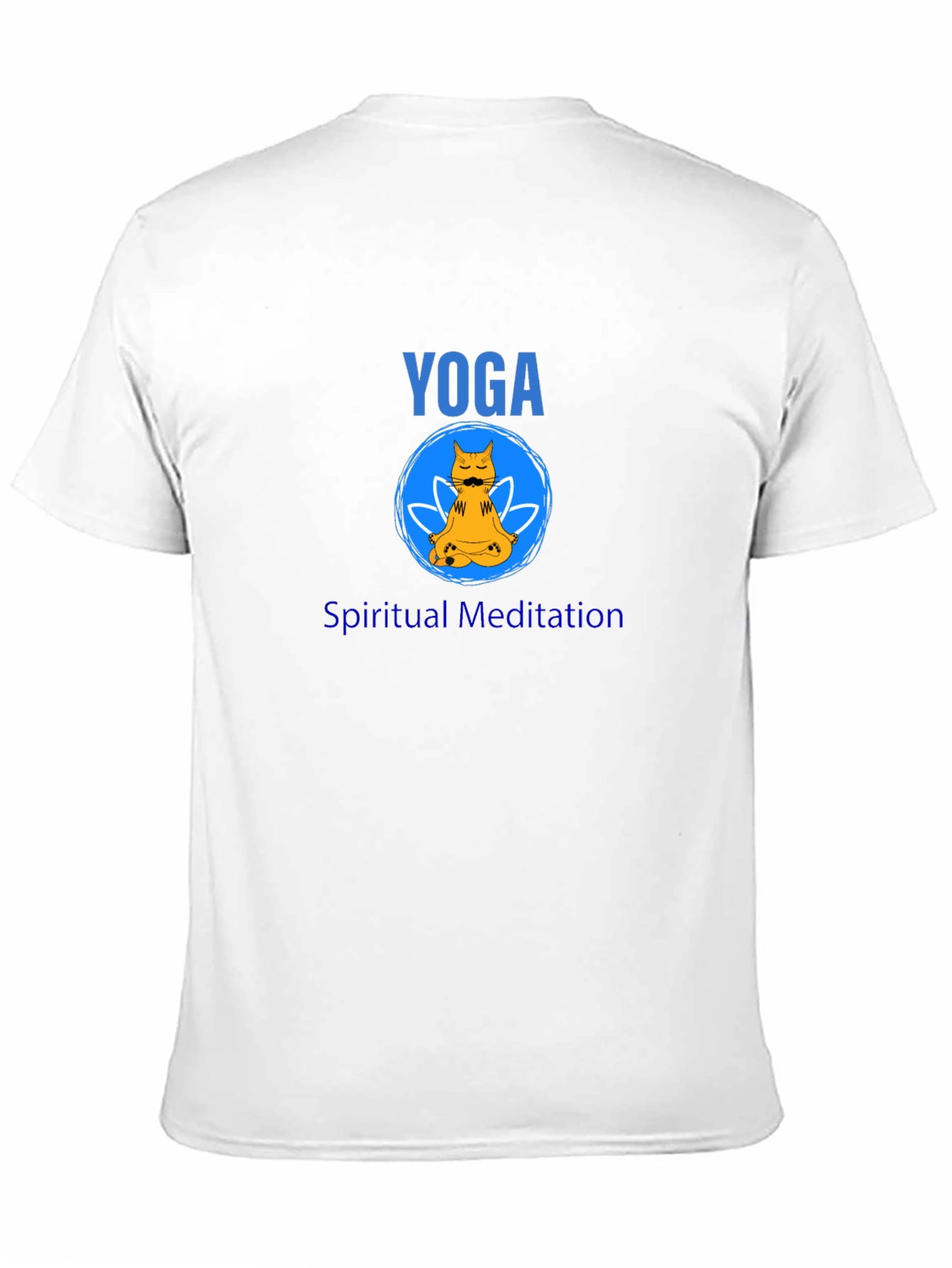 Yoga Meditation Cat Graphic Tee