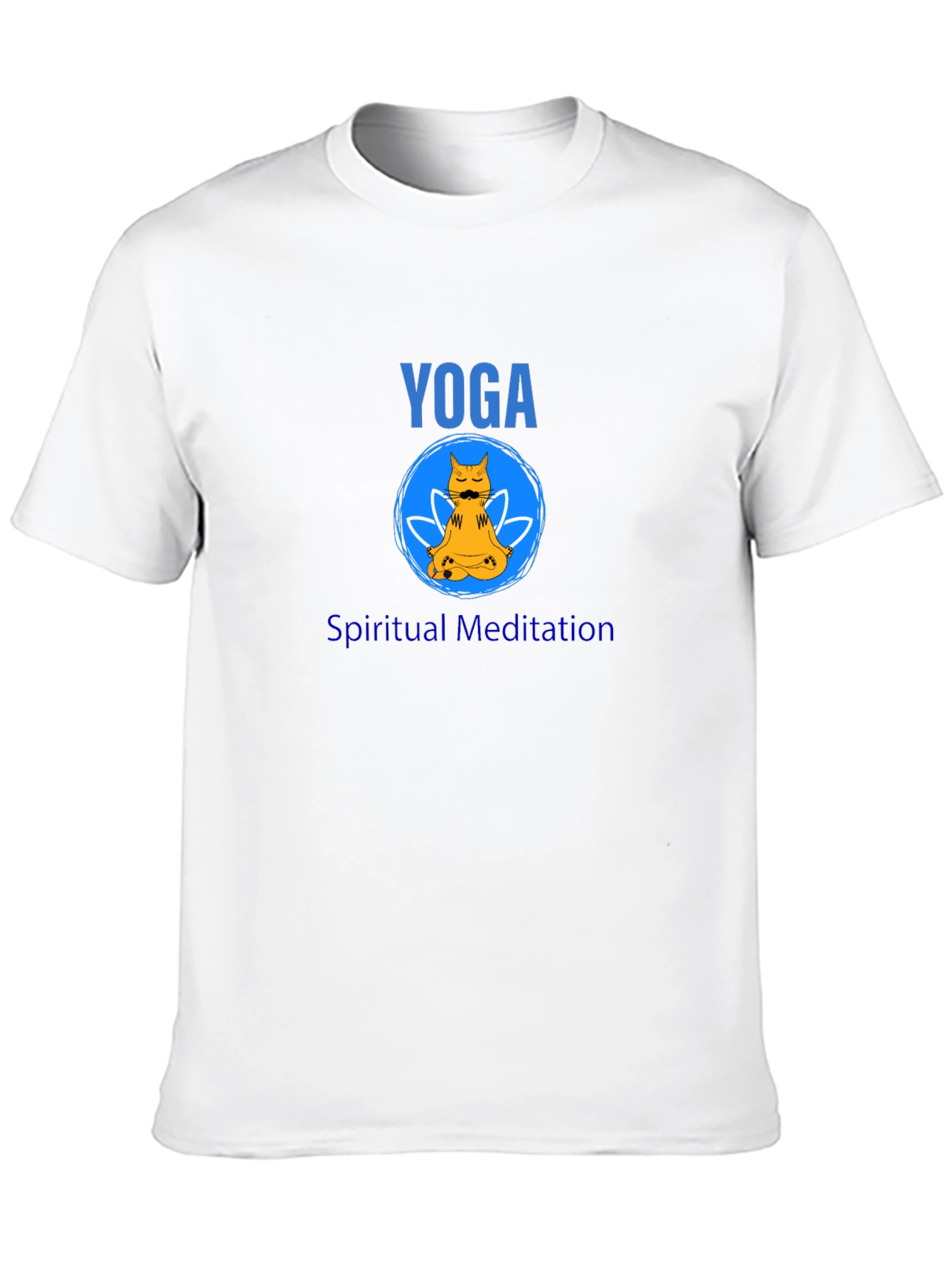 Yoga Meditation Cat Graphic Tee