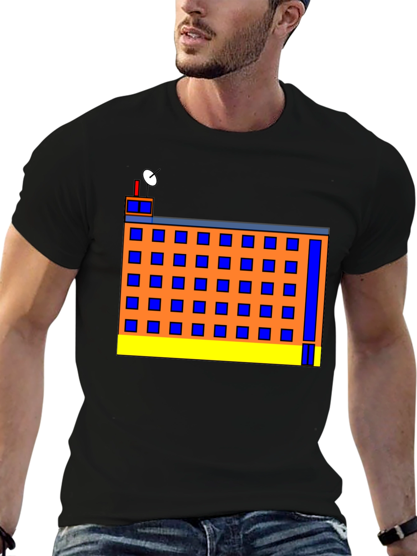 Retro Building Block T-Shirt - Graphic Tee