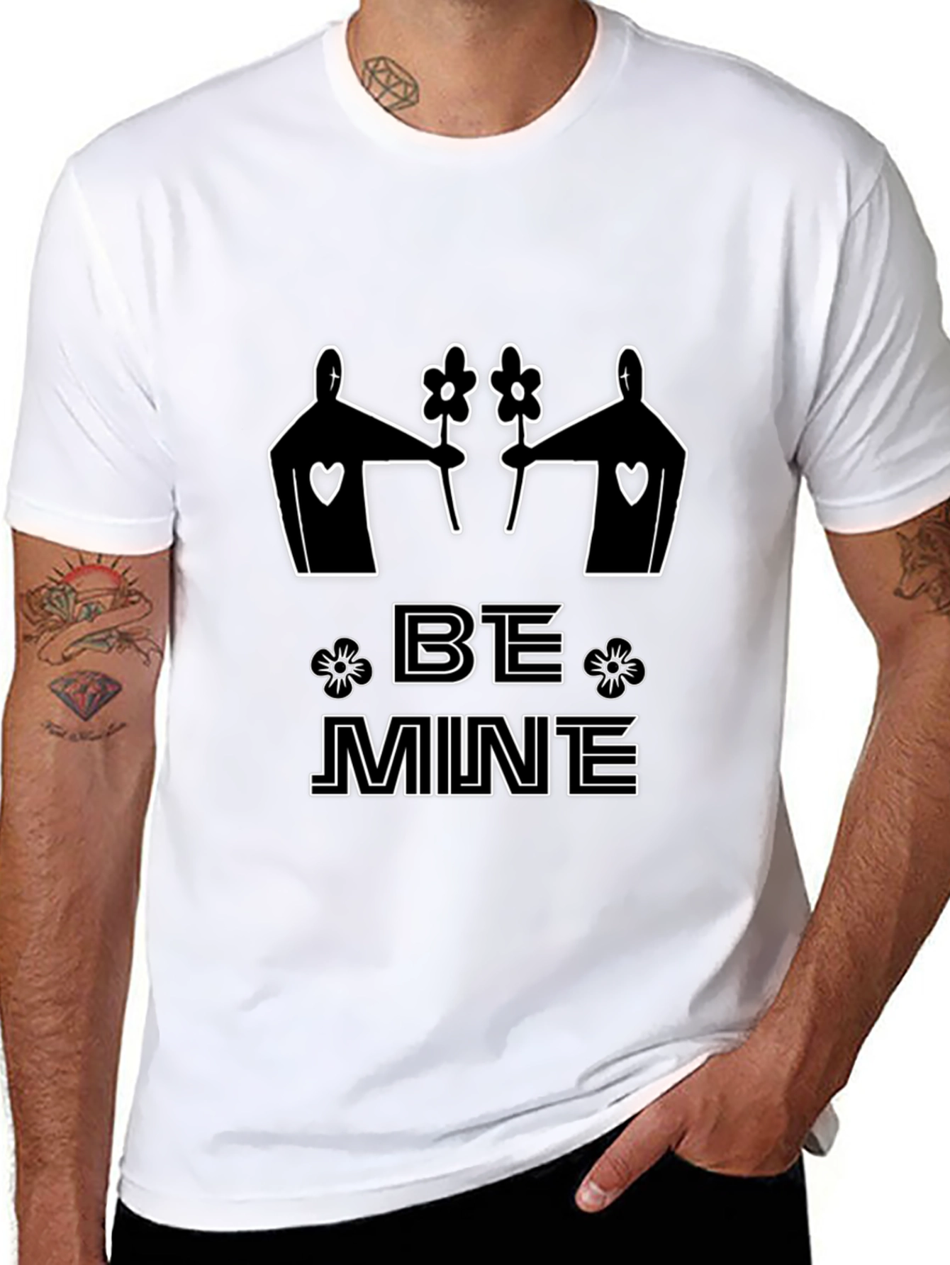 Be Mine Graphic Tee - Valentines Day Love Shirt