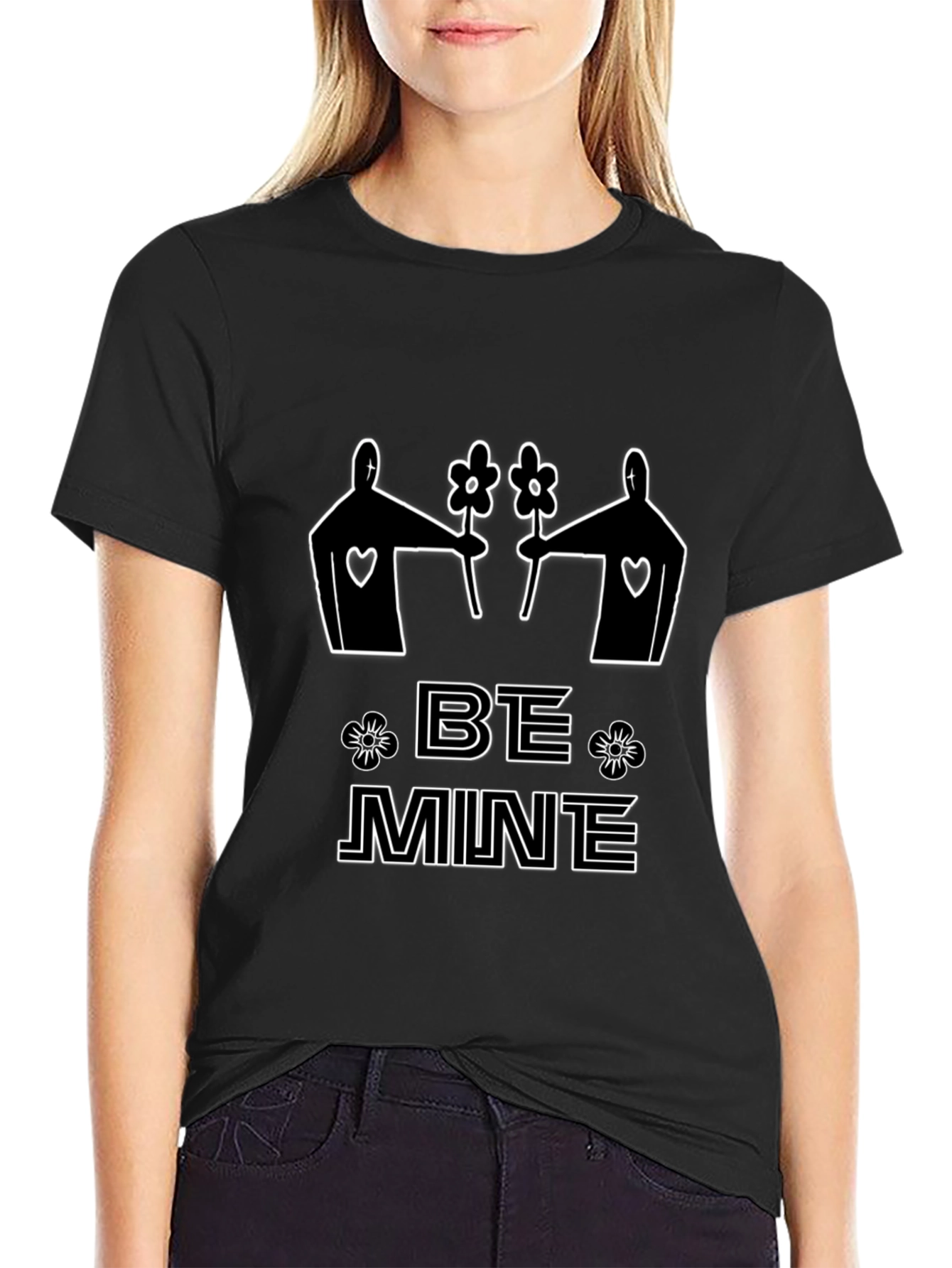 Be Mine Graphic Tee - Valentines Day Love Shirt