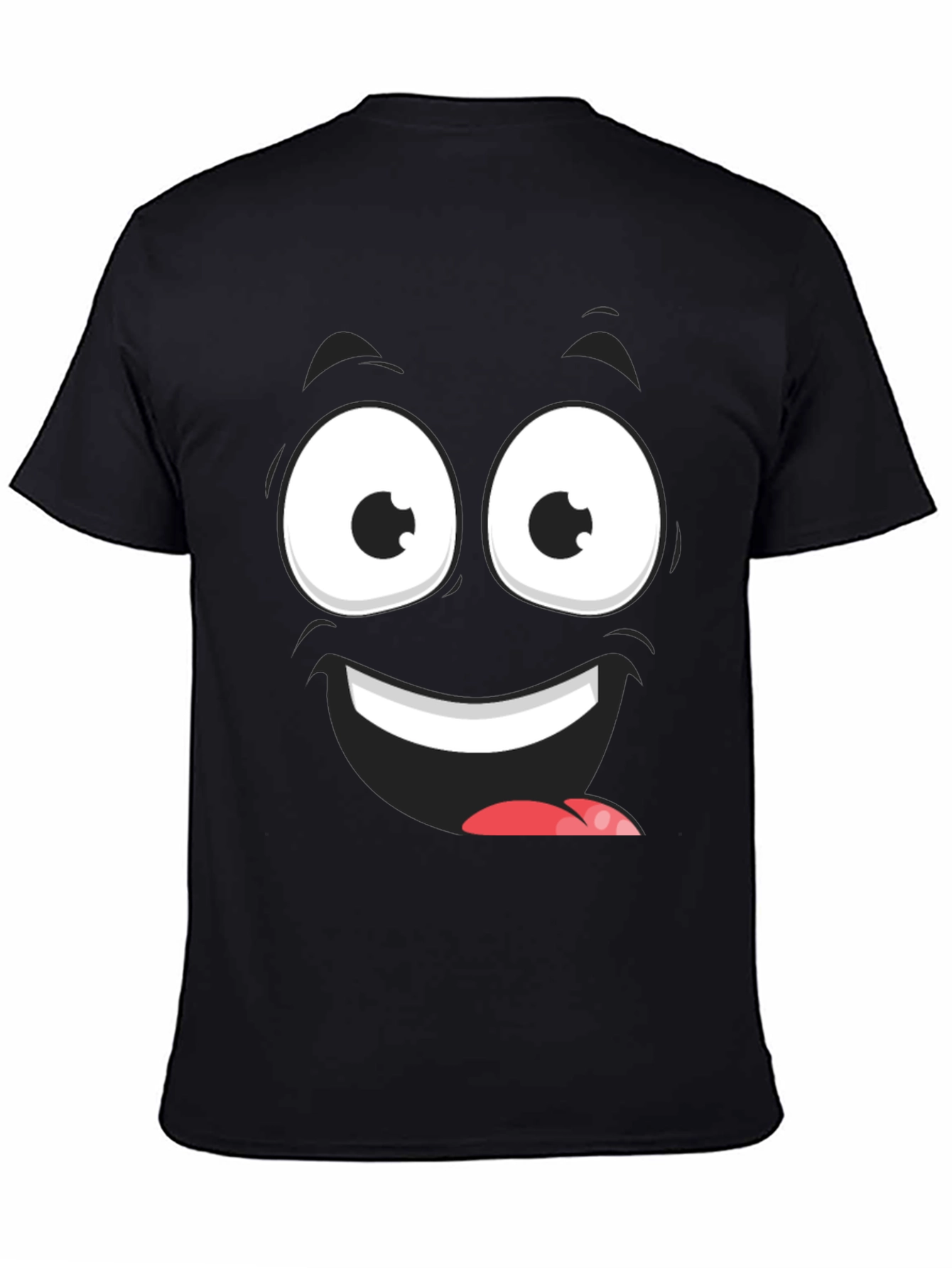 Funny Face Graphic T-Shirt