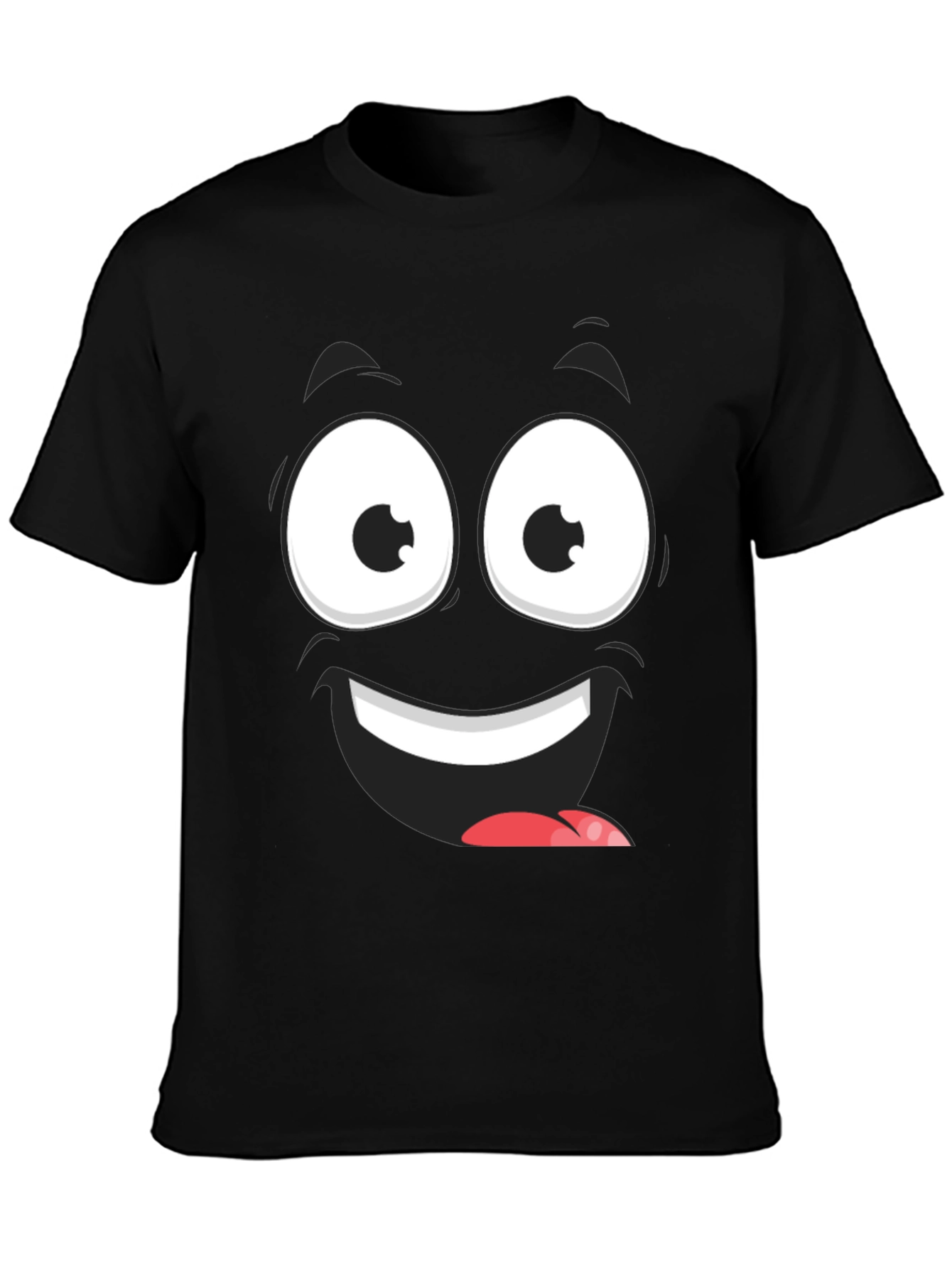 Funny Face Graphic T-Shirt