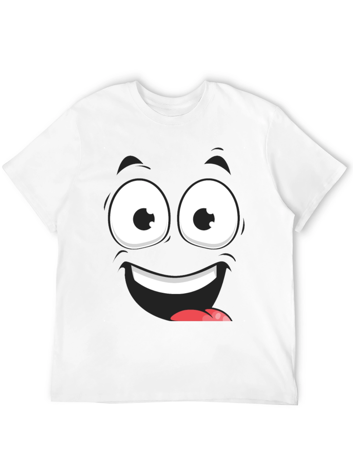 Funny Face Graphic T-Shirt