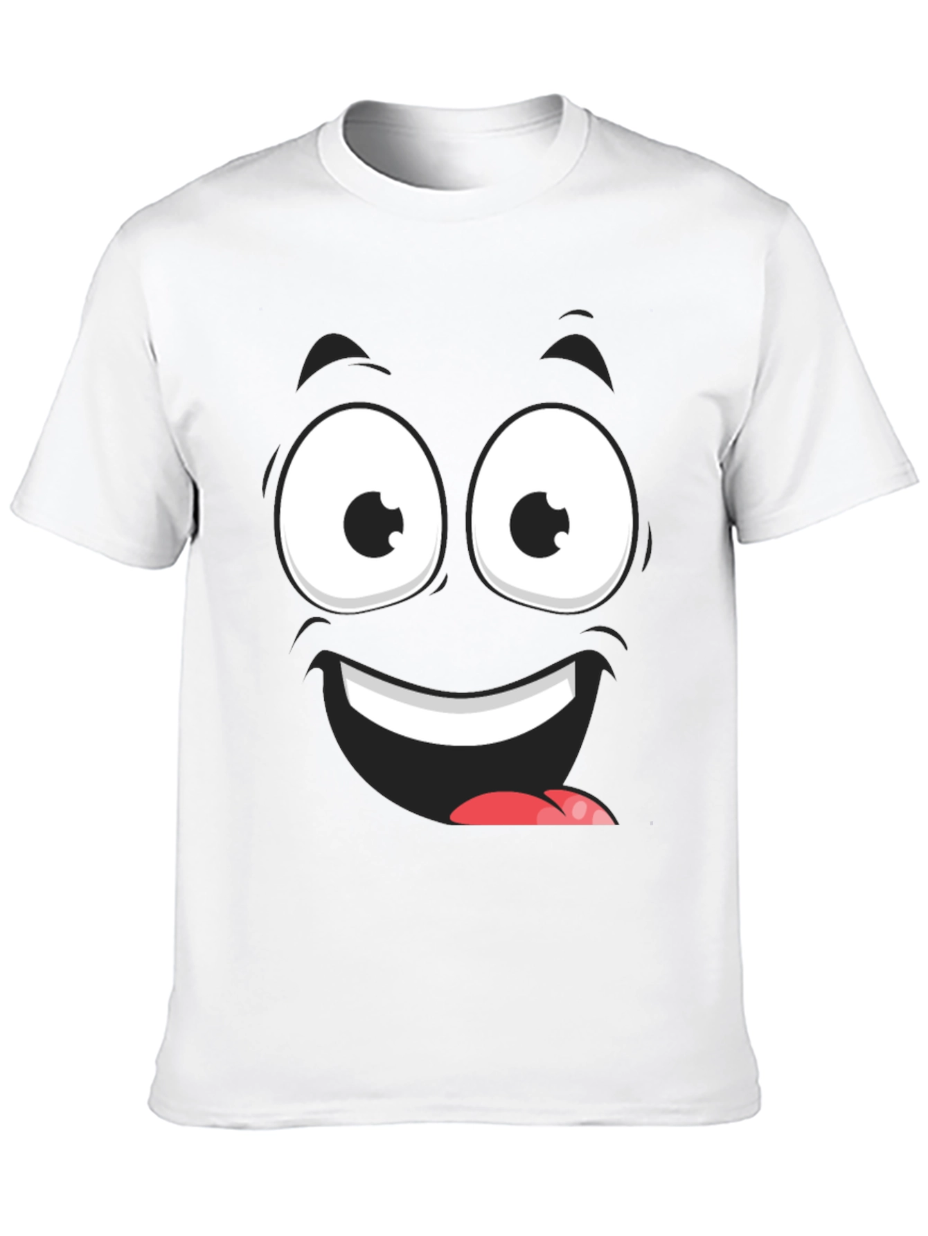 Funny Face Graphic T-Shirt