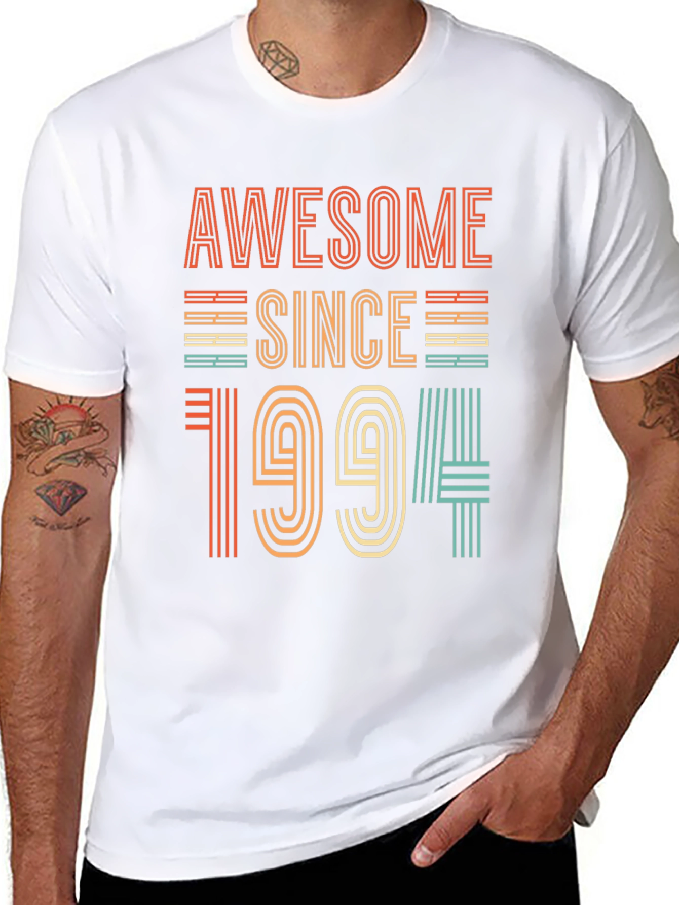 Awesome Since 1994 Graphic Tee - Retro Birthday Shirt