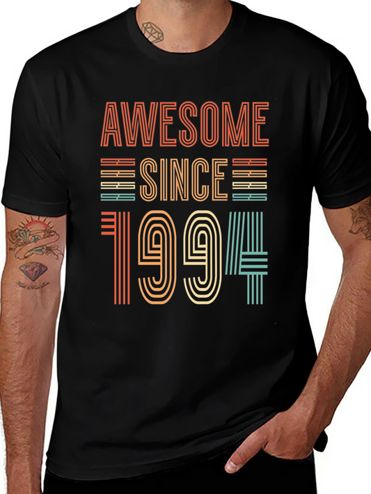 Awesome Since 1994 Graphic Tee - Retro Birthday Shirt