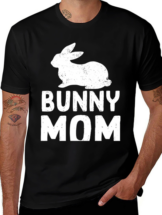 Bunny Mom Graphic Tee - Easter Apparel