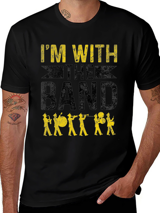 Im With The Band Graphic T-Shirt - Music Lover Tee