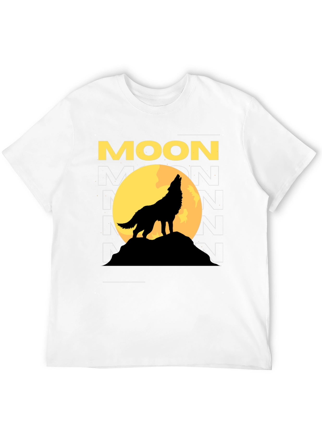 Wolf Moon Graphic Print Tee