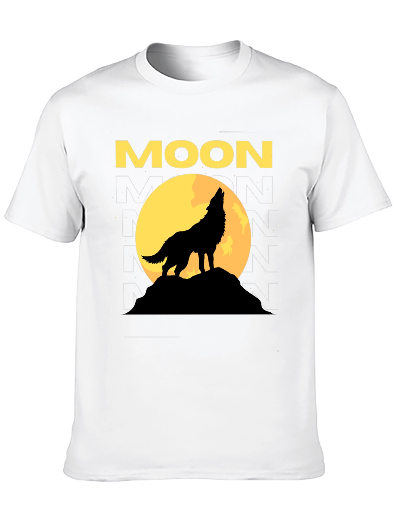 Wolf Moon Graphic Print Tee