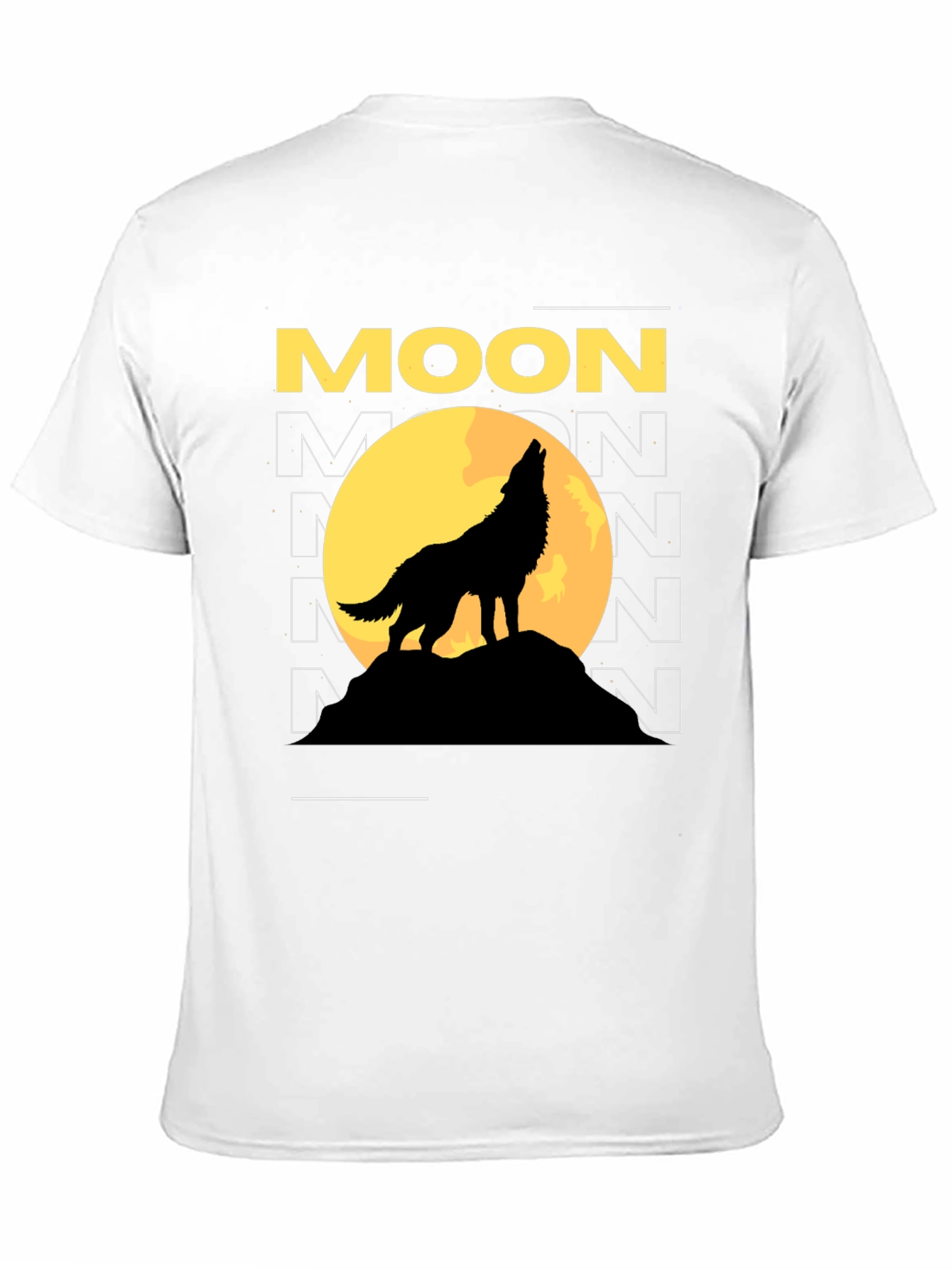 Wolf Moon Graphic Print Tee