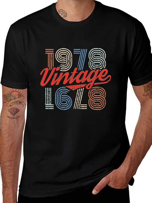 Vintage 1978 Graphic T-Shirt Retro Style
