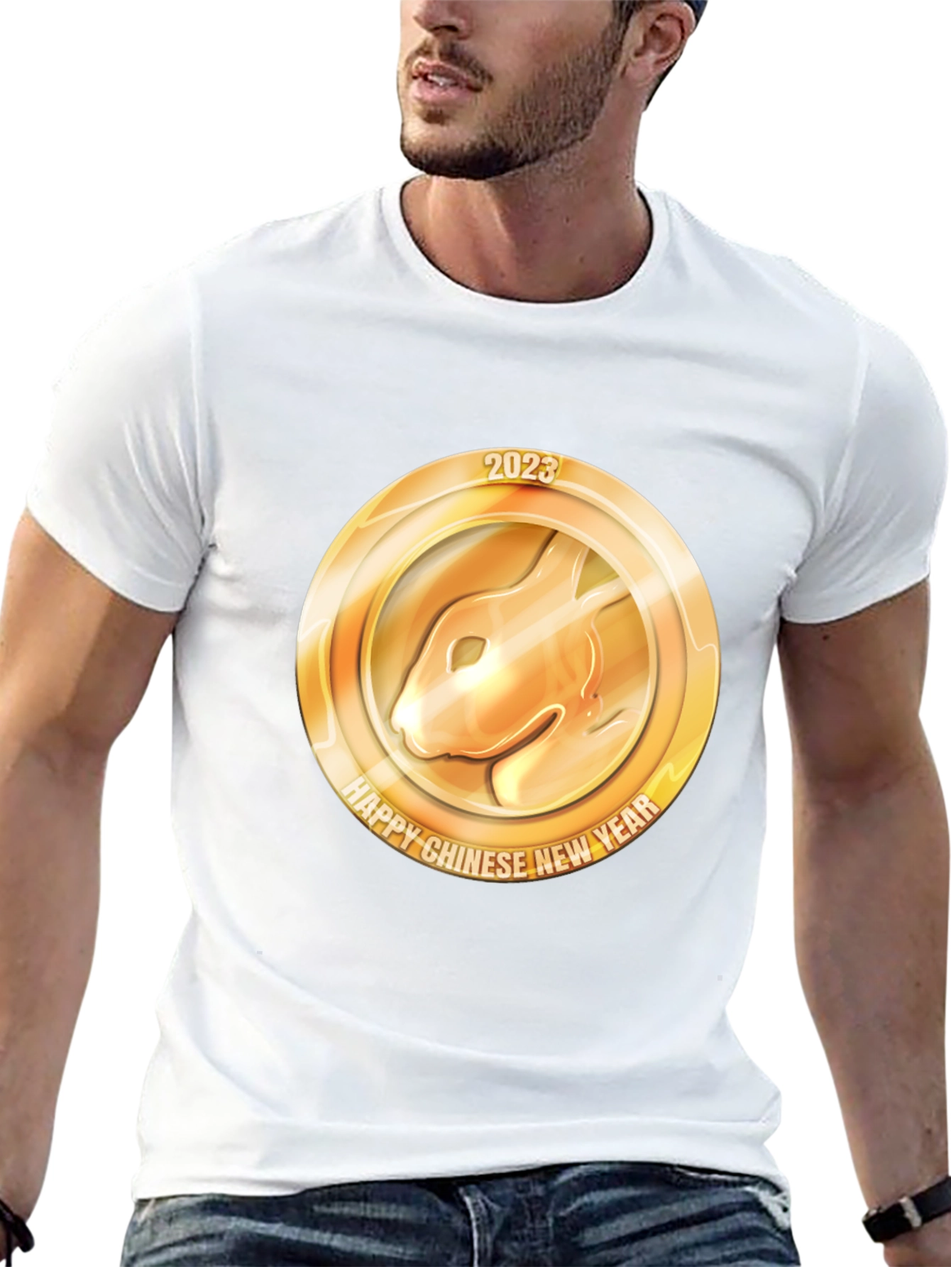 2023 Chinese New Year Rabbit Graphic Tee