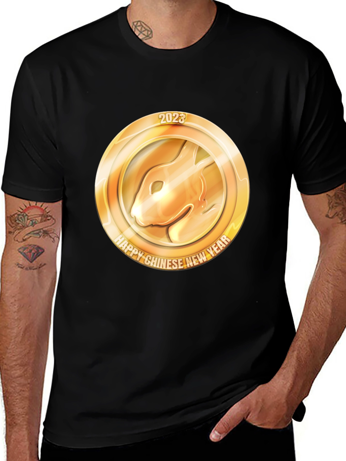 2023 Chinese New Year Rabbit Graphic Tee