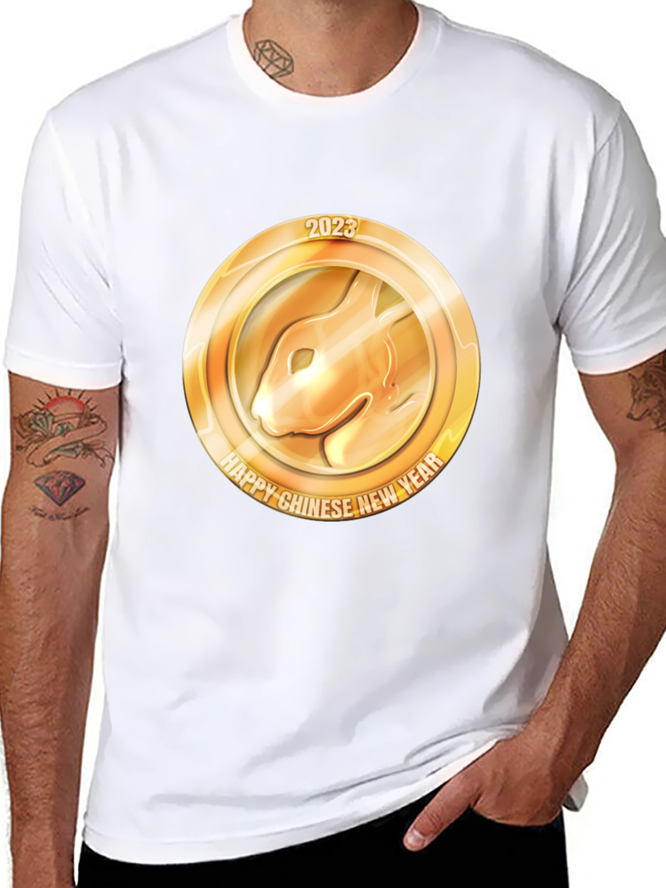 2023 Chinese New Year Rabbit Graphic Tee