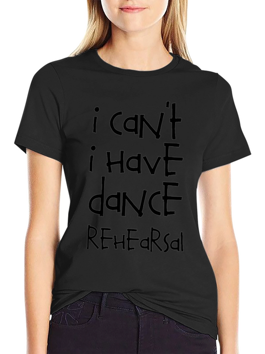 Dance Rehearsal T-Shirt - Black