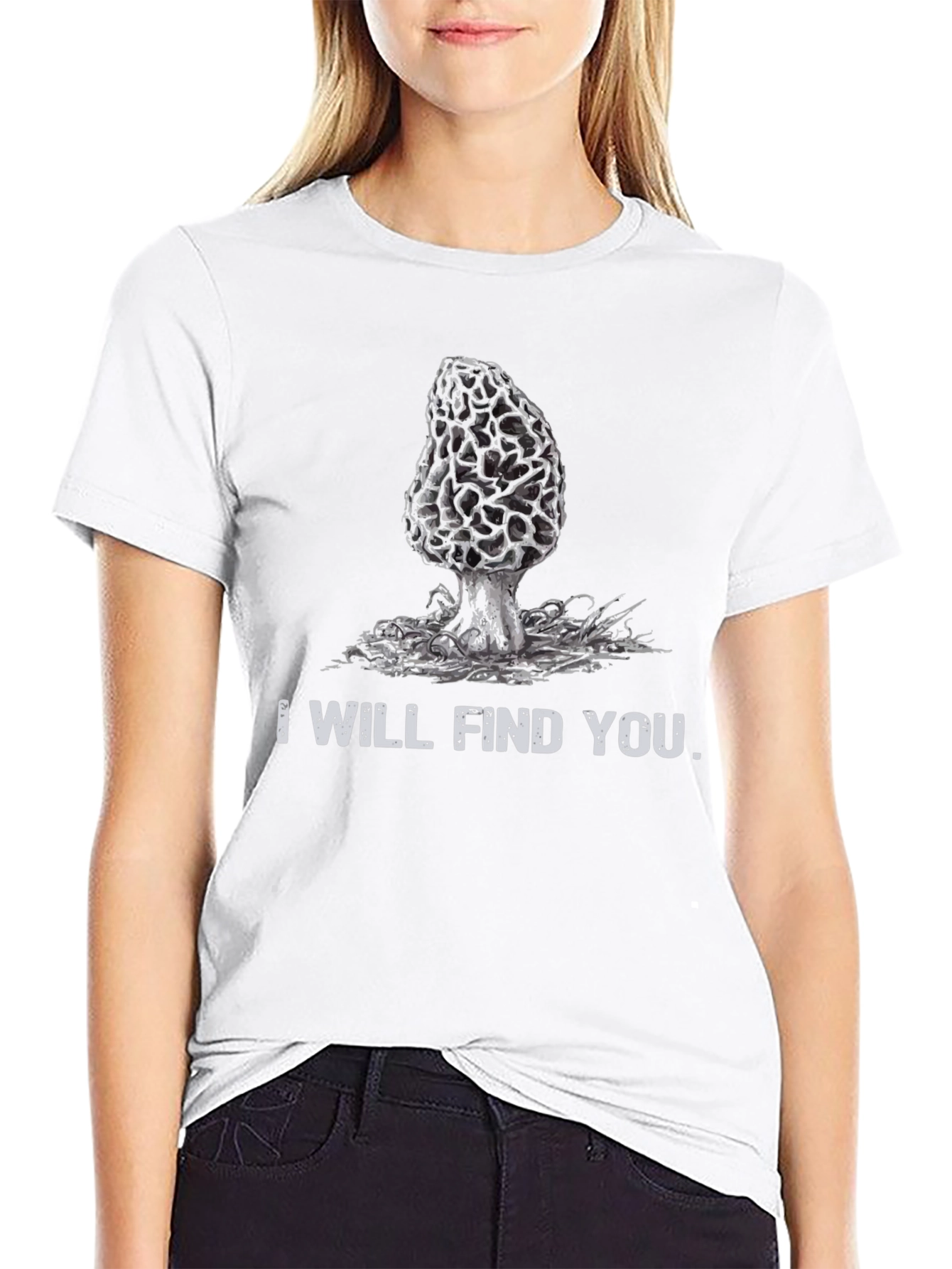I Will Find You Morel Mushroom T-Shirt