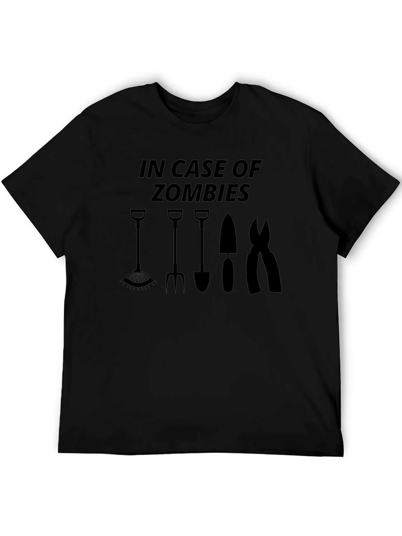 Zombie Defense Tools Graphic T-Shirt