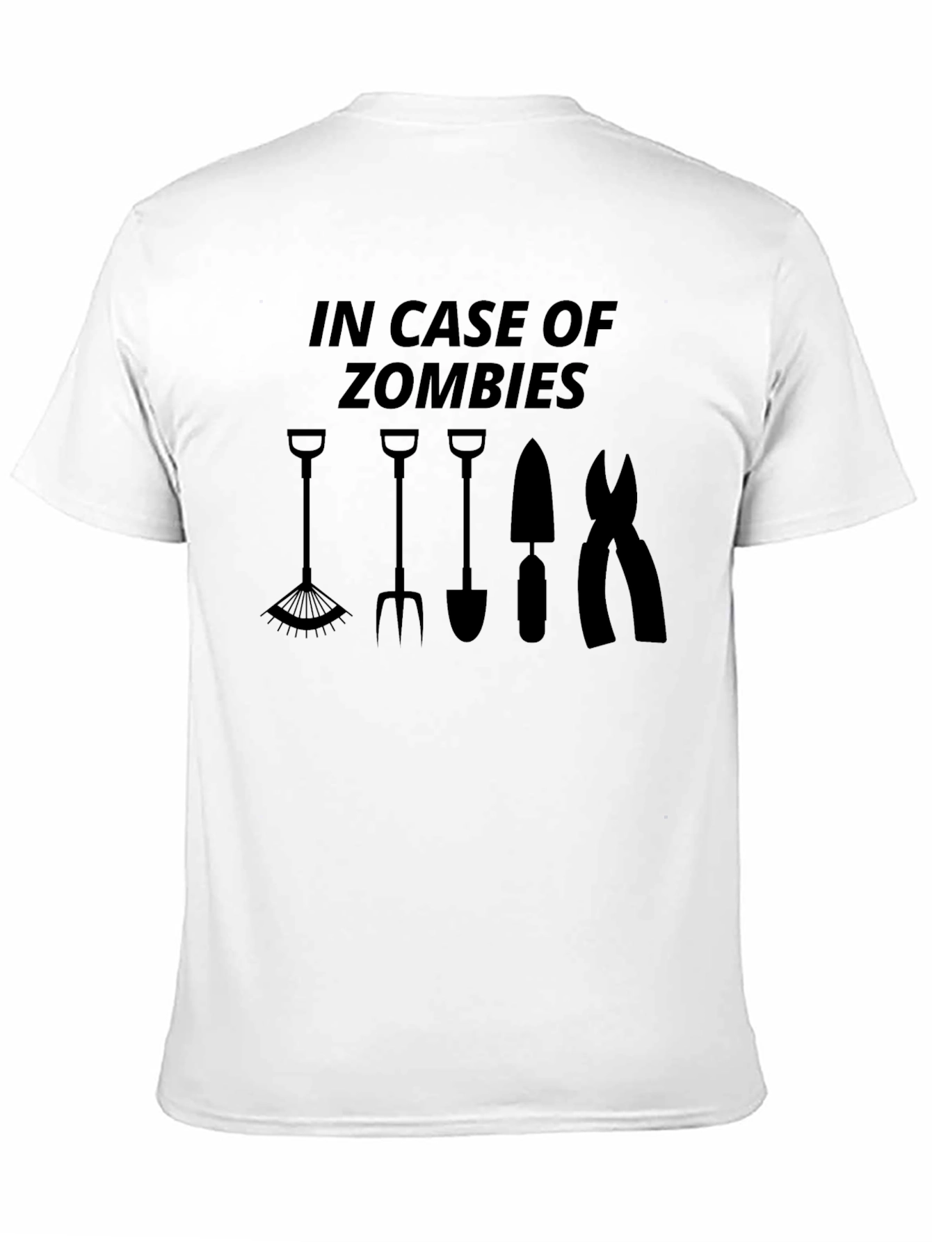 Zombie Defense Tools Graphic T-Shirt