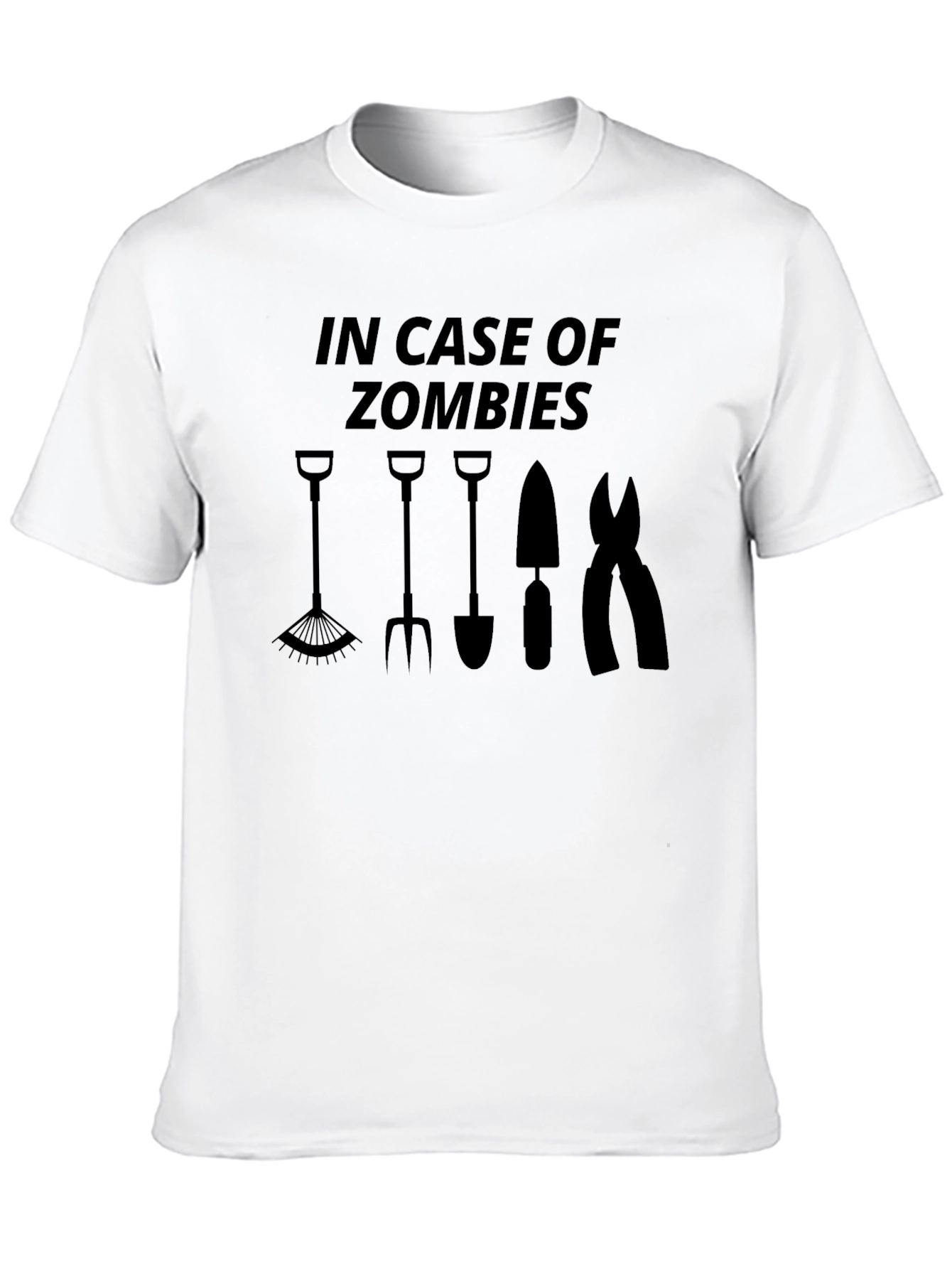 Zombie Defense Tools Graphic T-Shirt