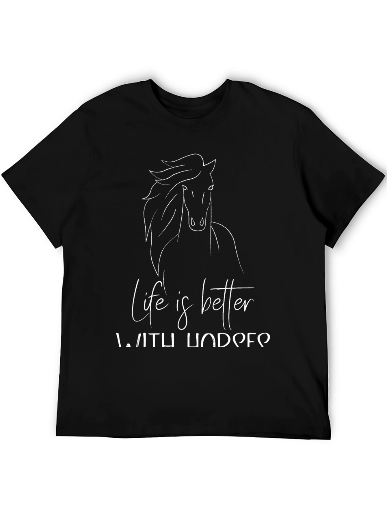 Life is Better with Horses Graphic Tee