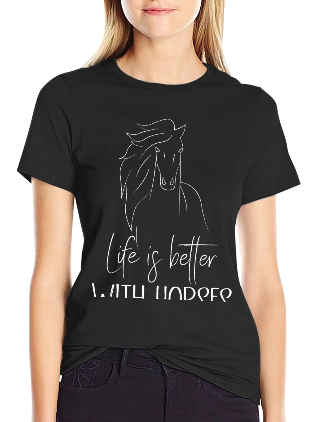 Life is Better with Horses Graphic Tee
