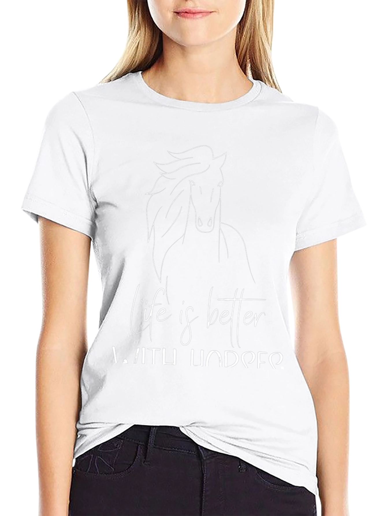 Life is Better with Horses Graphic Tee