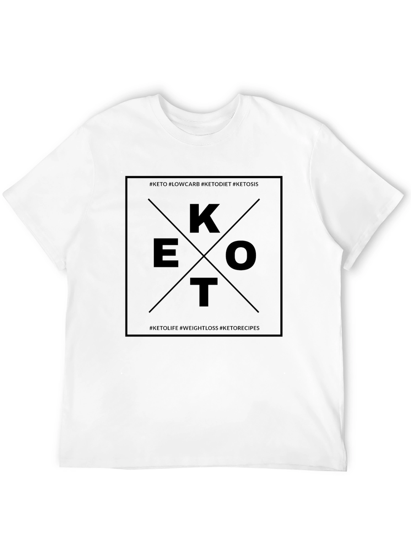 Keto Diet T-Shirt - Low Carb Ketogenic Lifestyle Tee