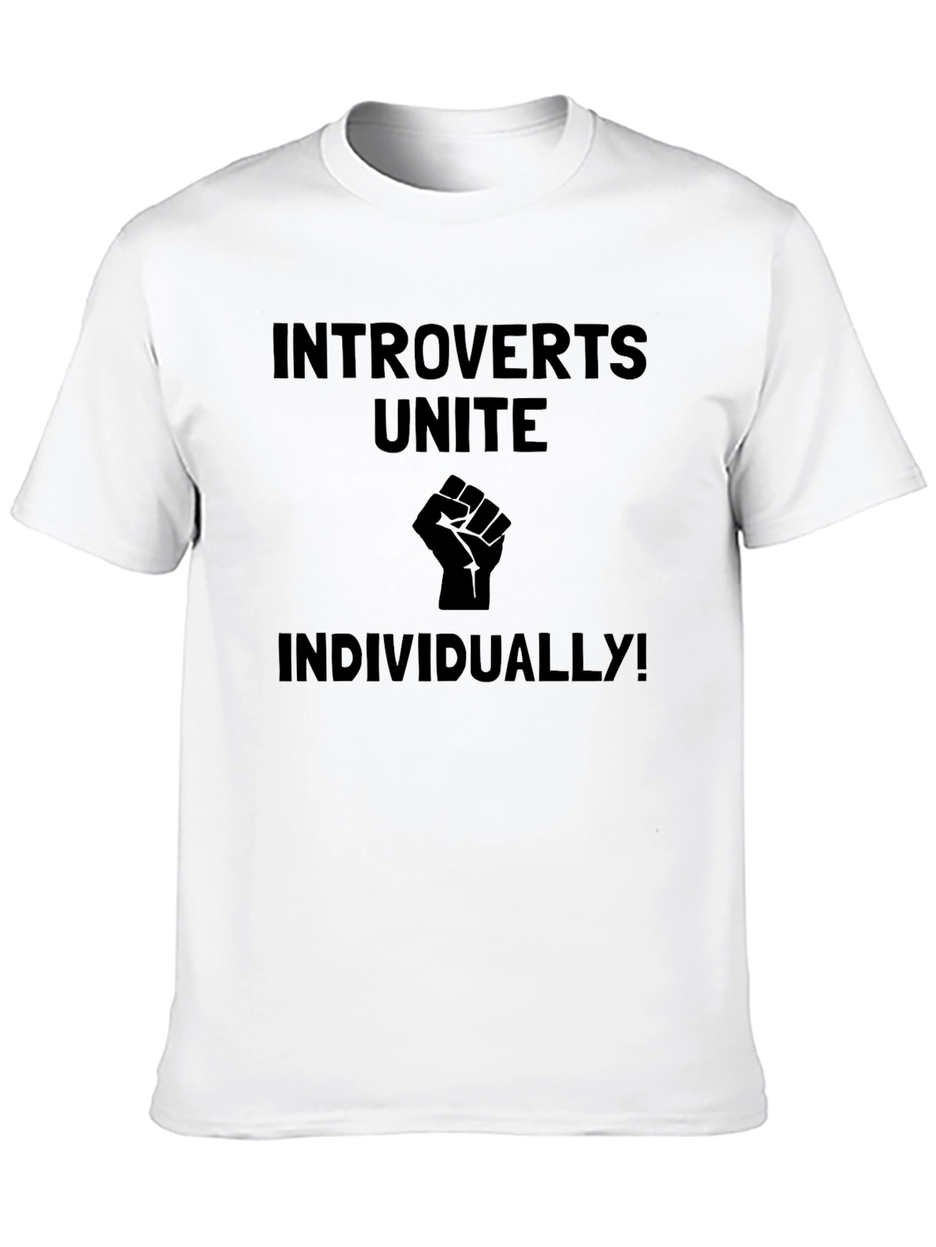 Introverts Unite T-Shirt - Black Humor Tee
