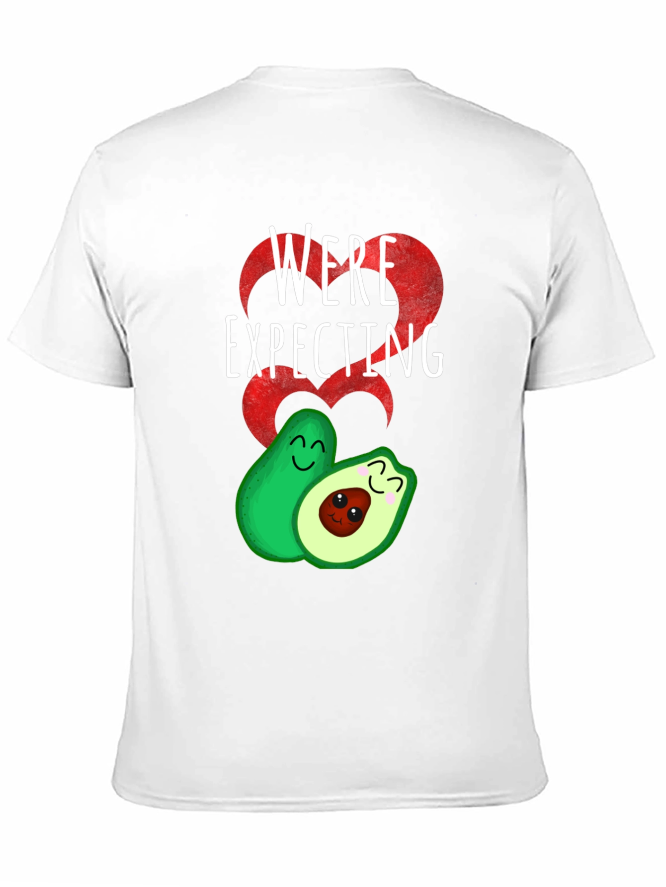 Funny Avocado Pregnancy Announcement T-Shirt