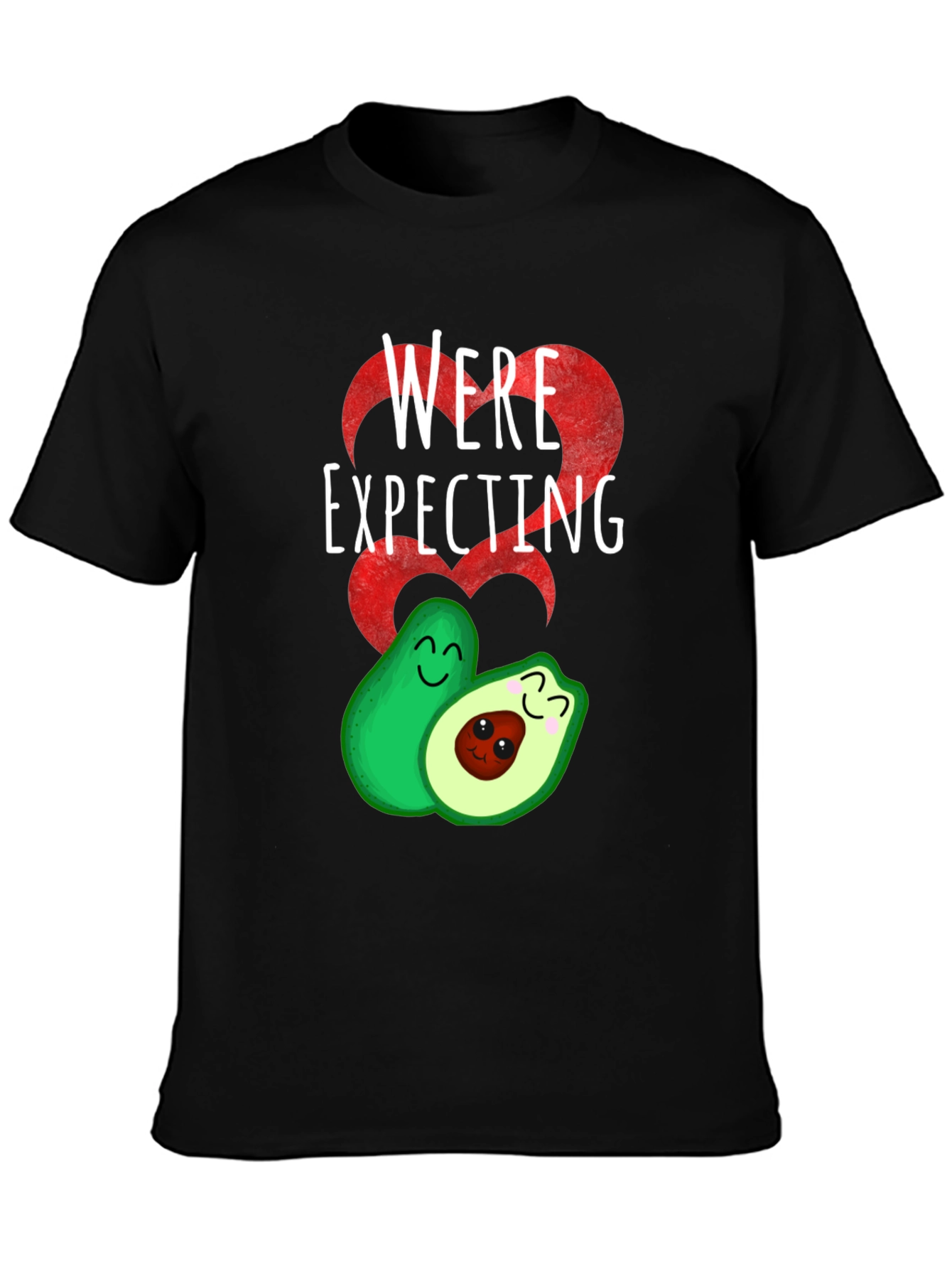 Funny Avocado Pregnancy Announcement T-Shirt
