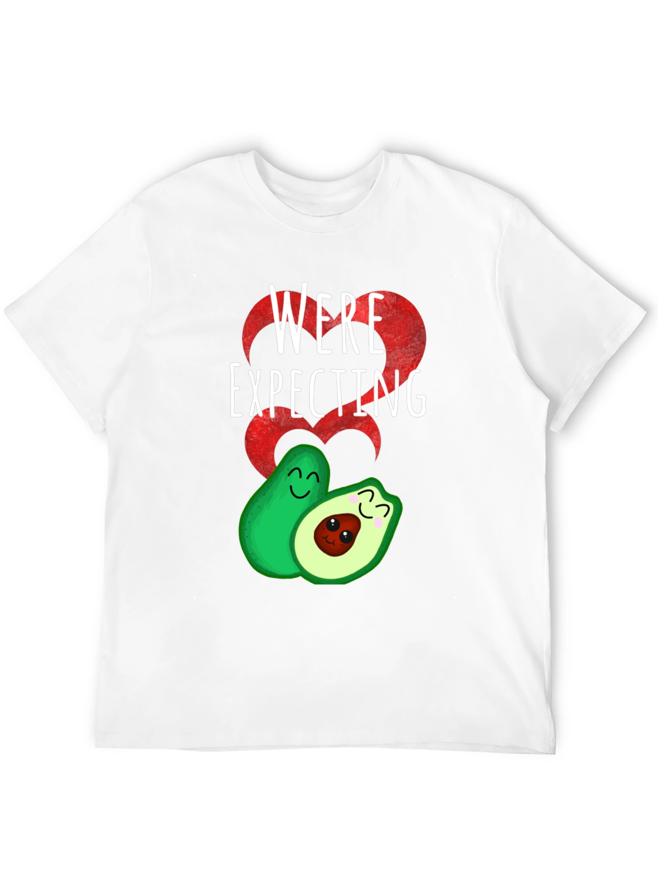 Funny Avocado Pregnancy Announcement T-Shirt