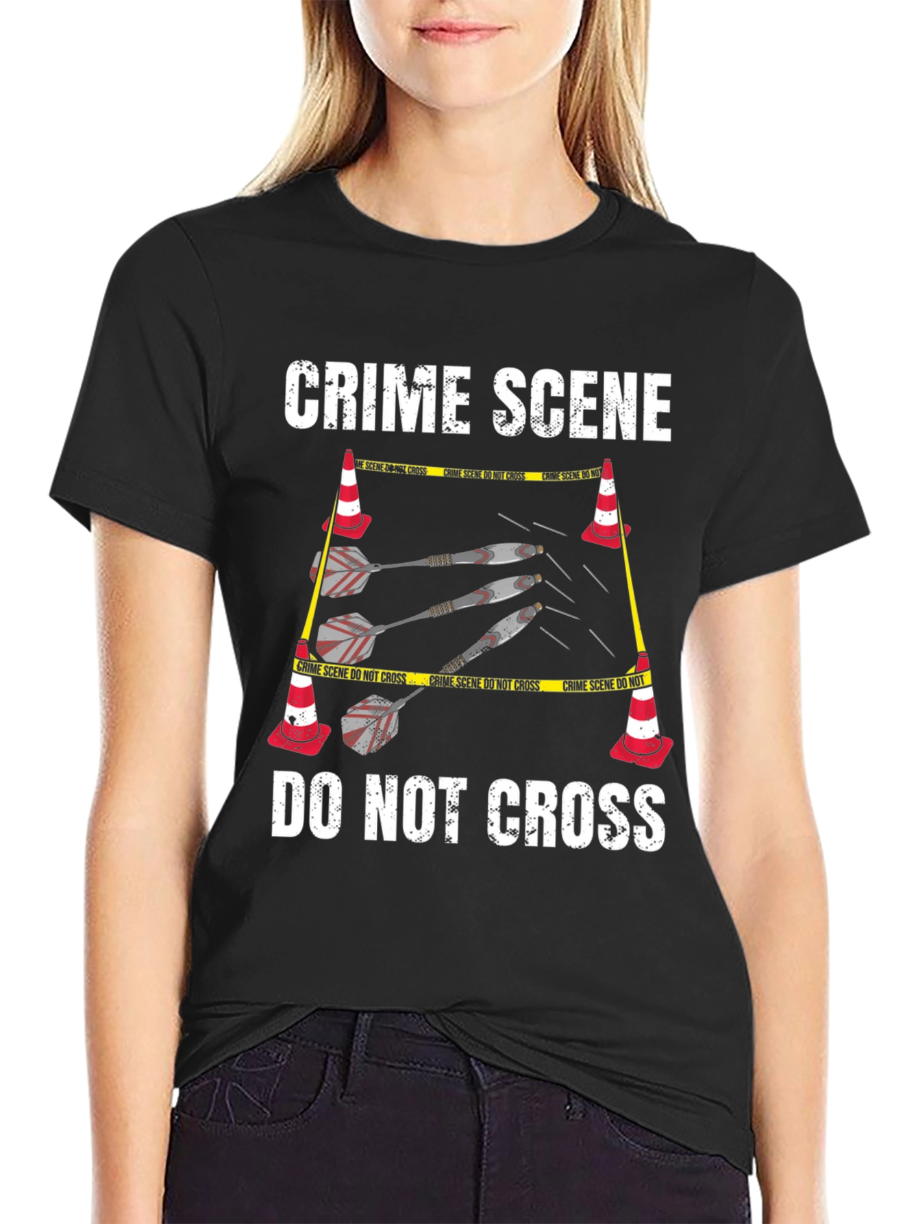 Crime Scene Darts T-Shirt