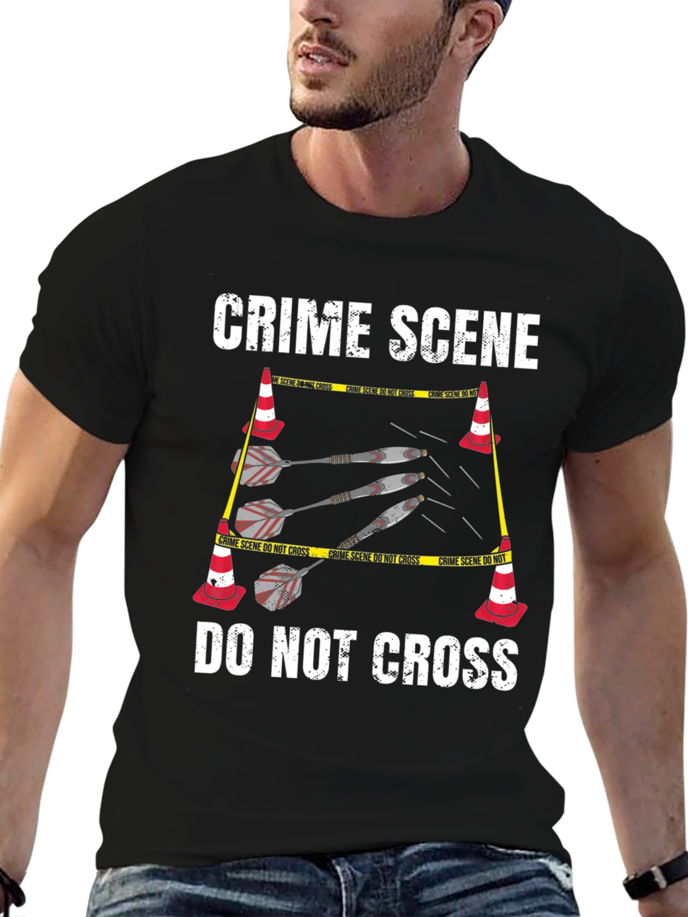 Crime Scene Darts T-Shirt