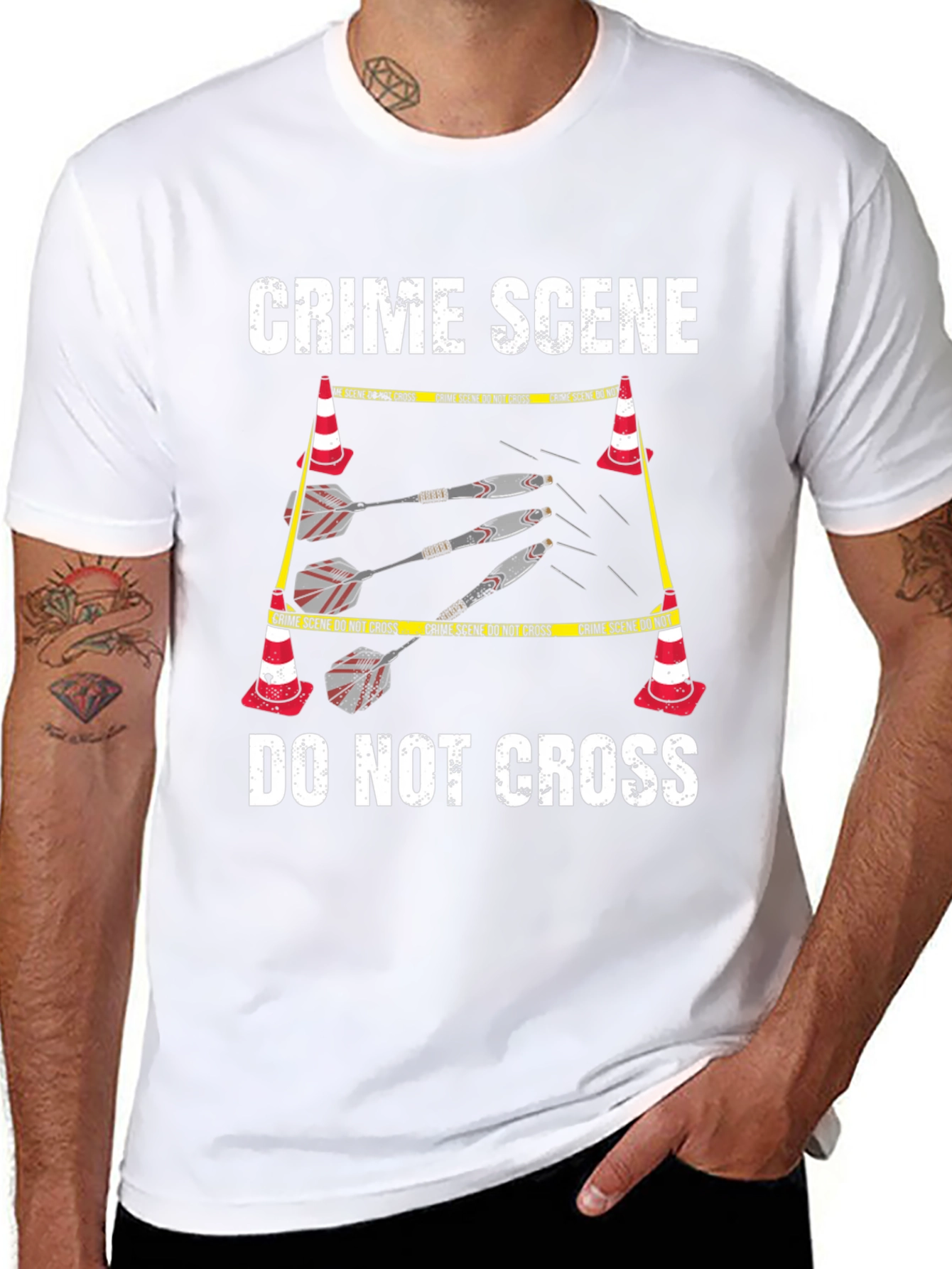 Crime Scene Darts T-Shirt