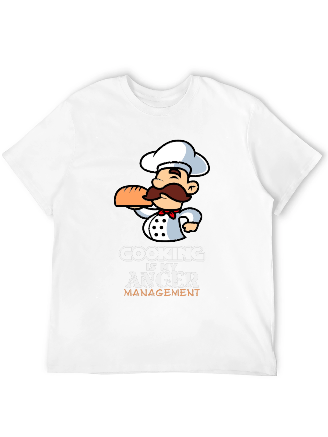 Cooking is My Anger Management Graphic T-Shirt
