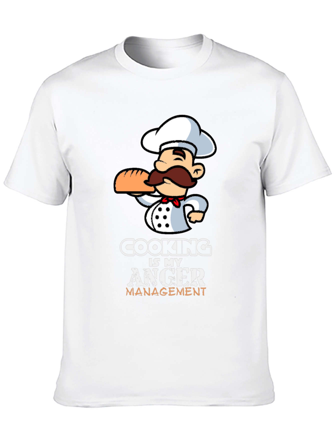 Cooking is My Anger Management Graphic T-Shirt