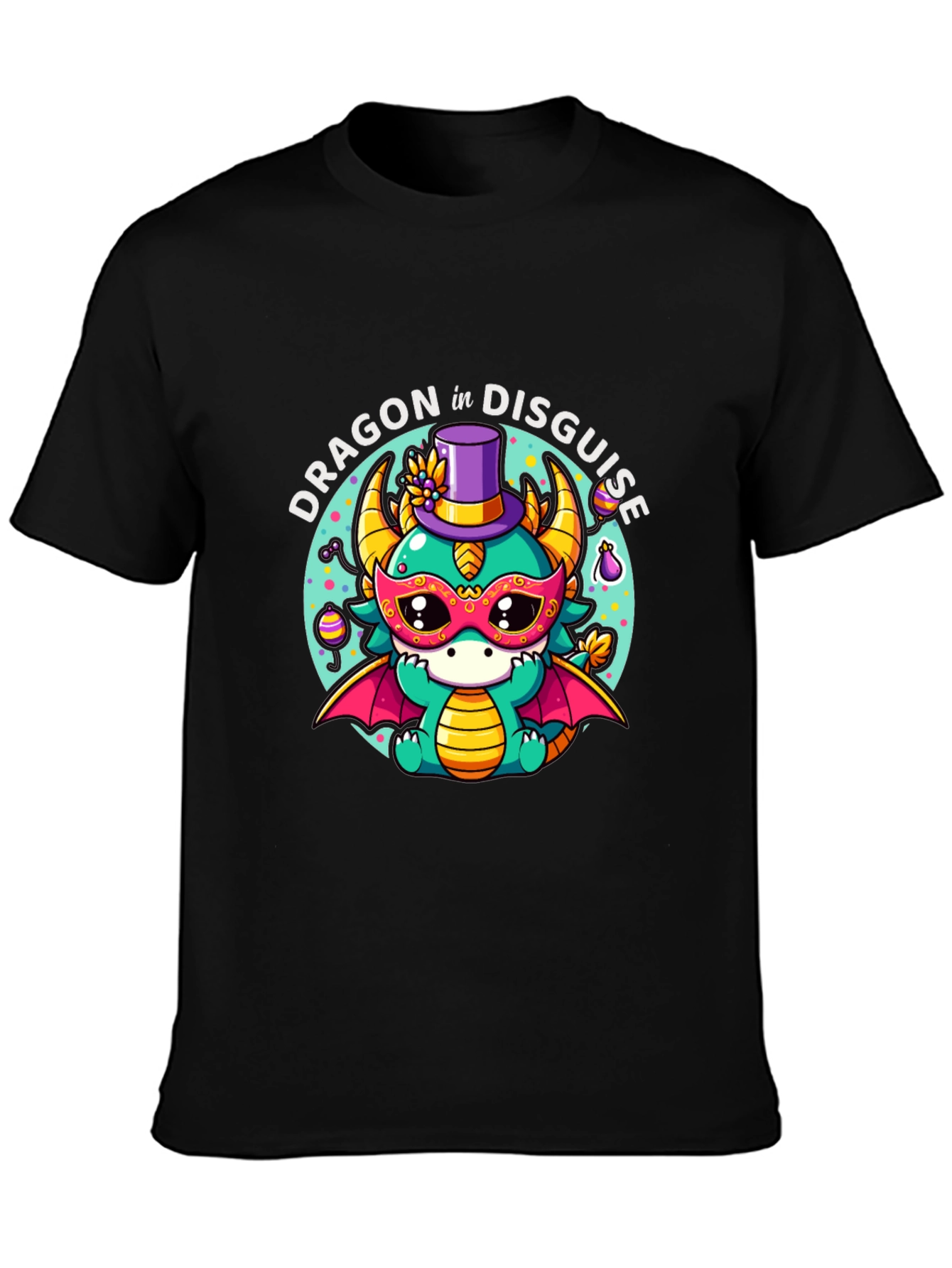Dragon in Disguise T-Shirt - Unique Graphic Tee