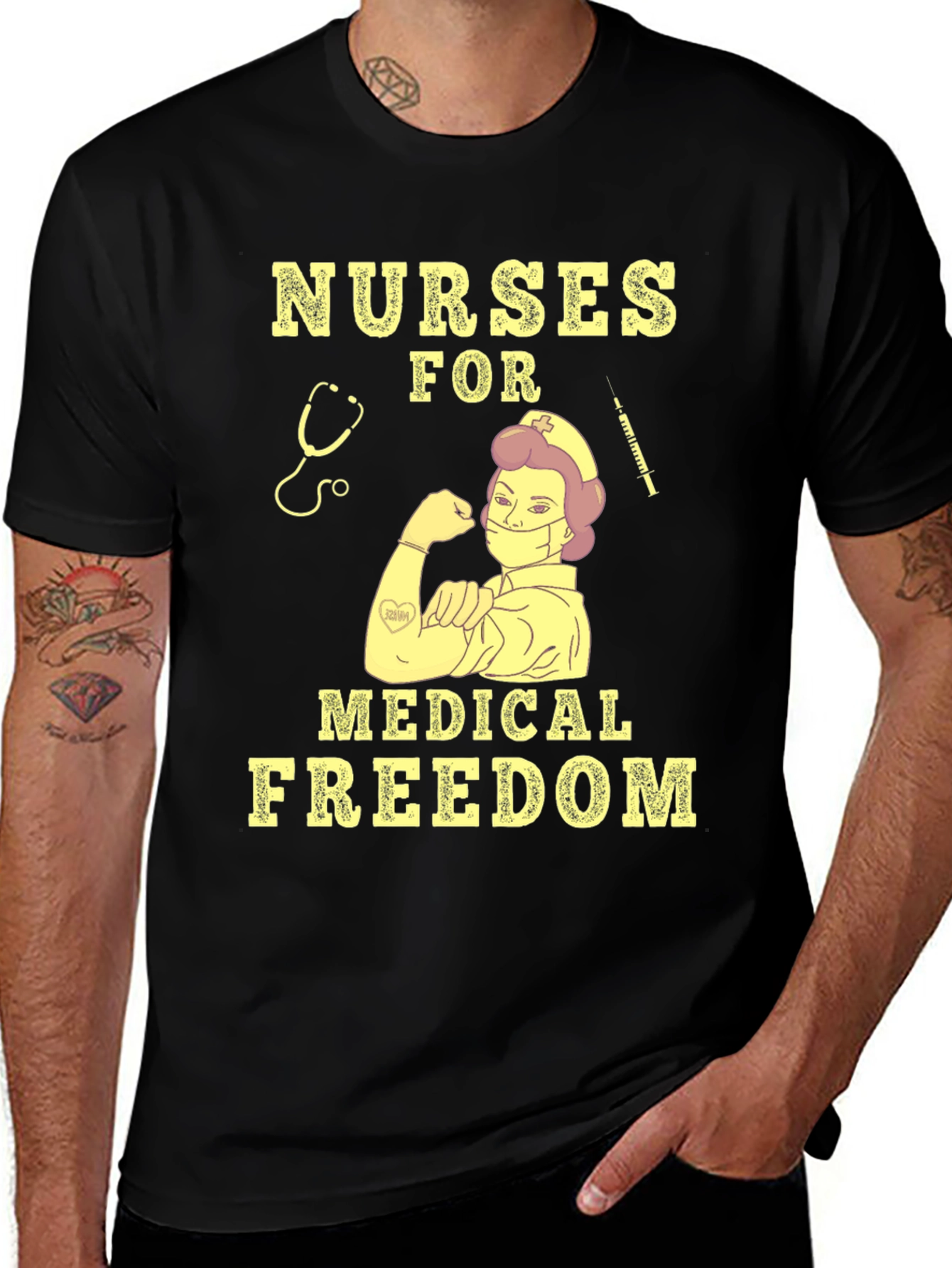 Nurses for Medical Freedom T-Shirt