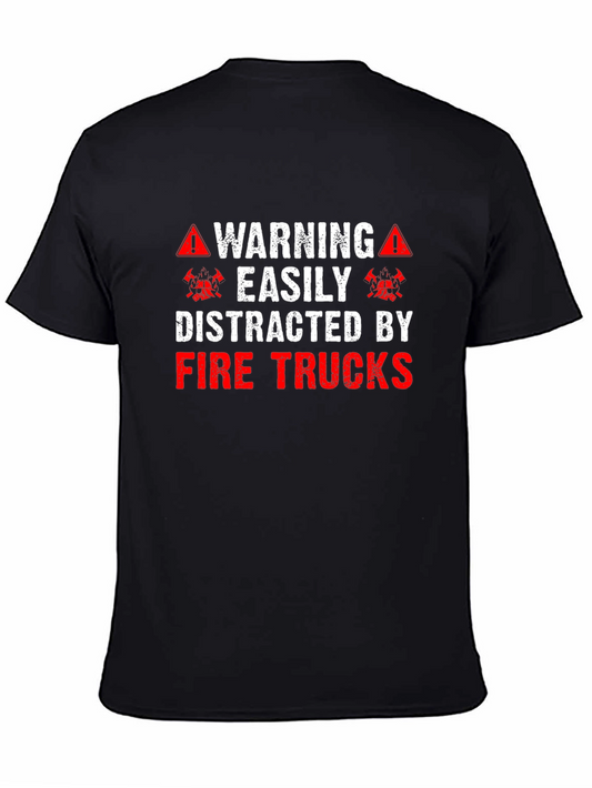 Fire Truck Distraction T-Shirt