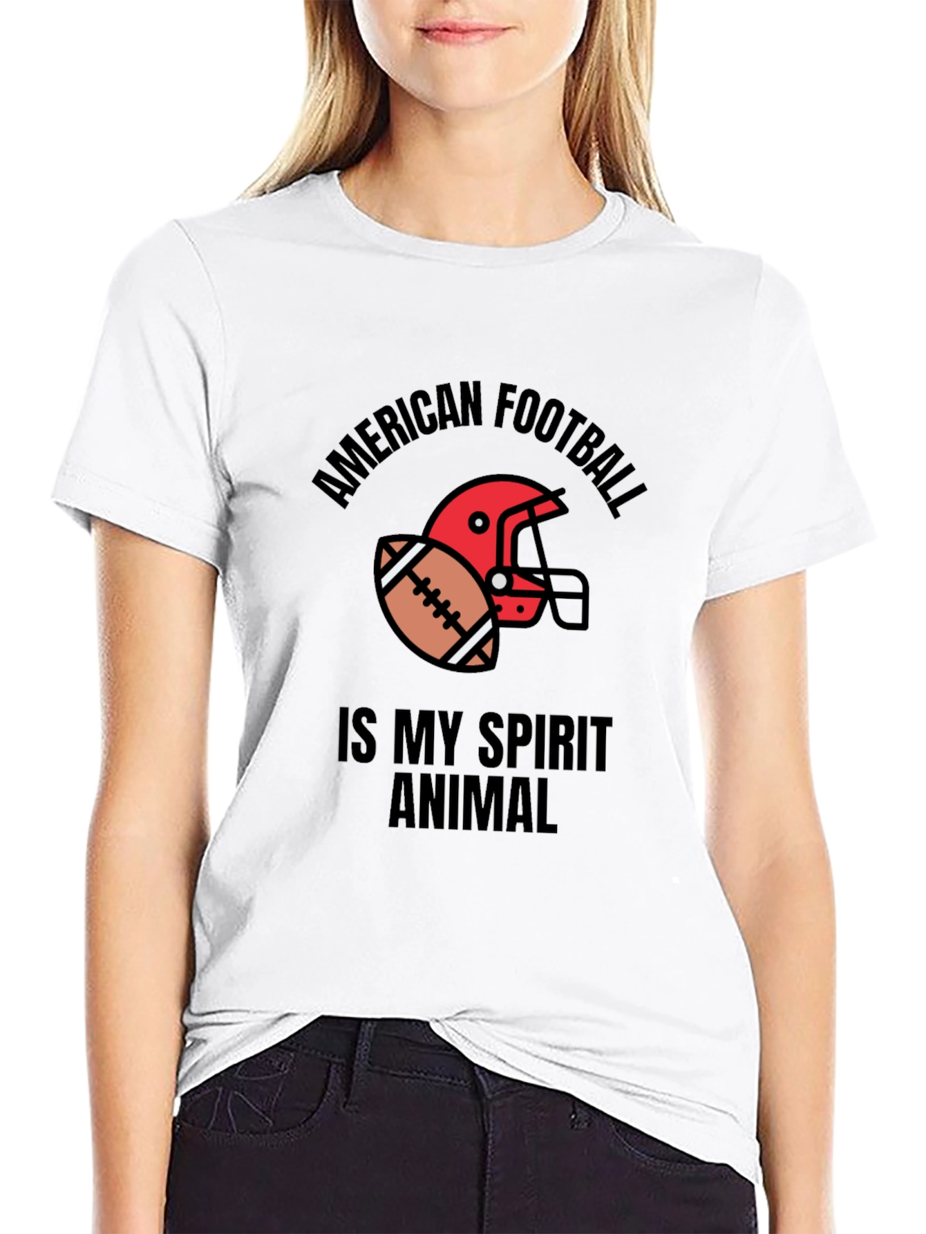 American Football Spirit Animal T-Shirt