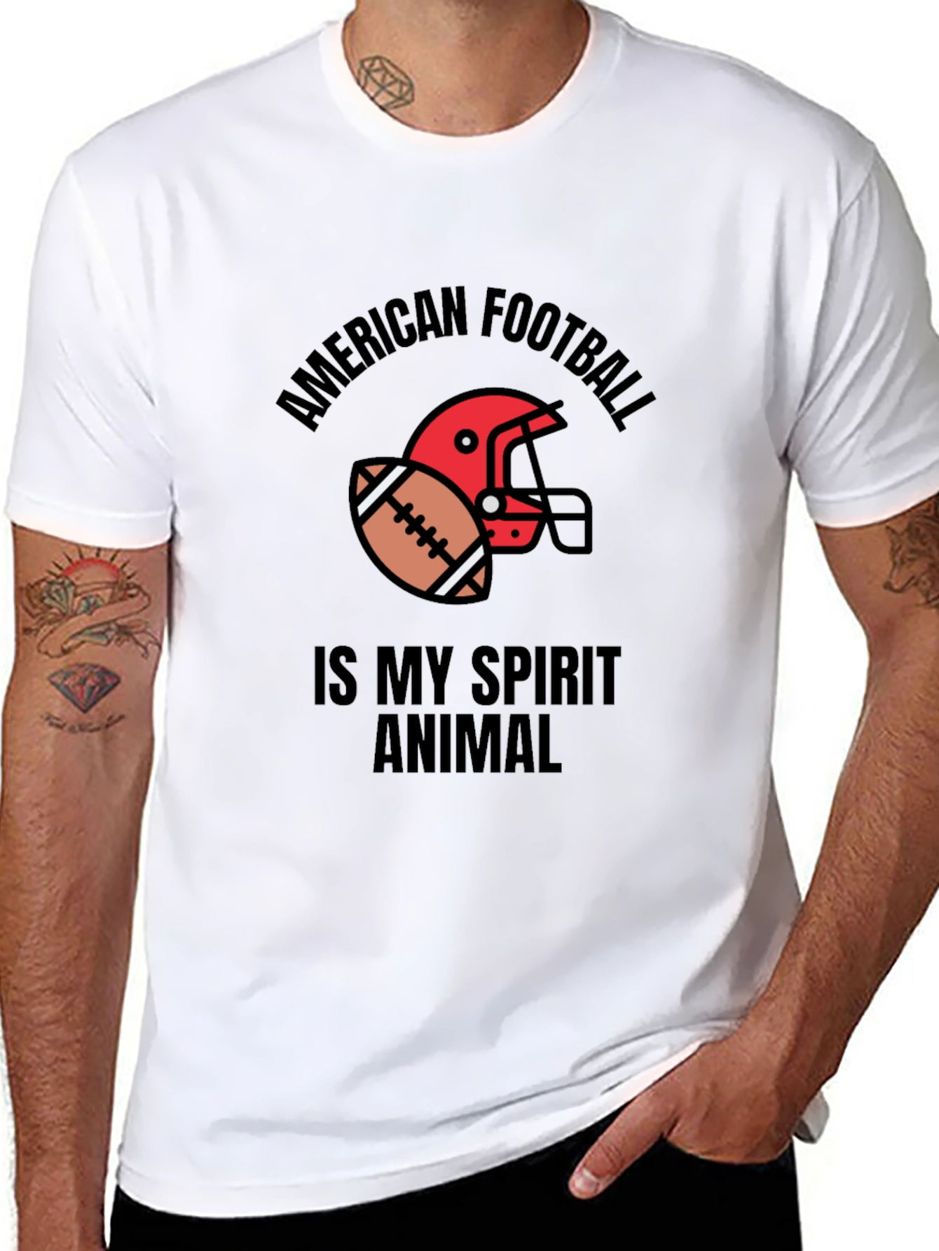 American Football Spirit Animal T-Shirt