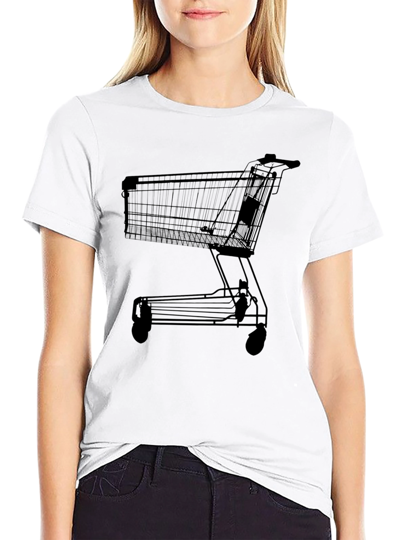 Shopping Cart Graphic T-Shirt