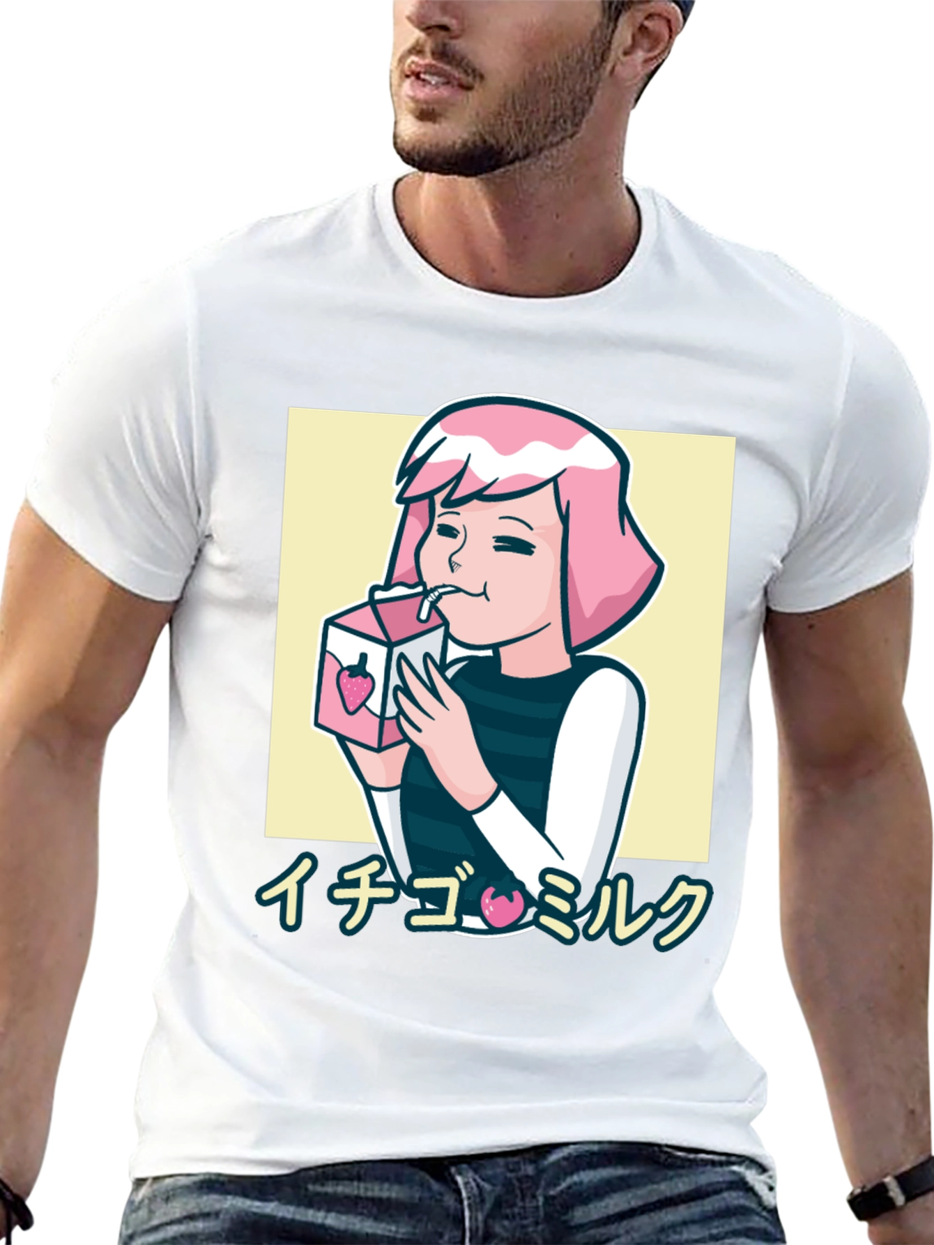 Strawberry Milk Anime T-Shirt