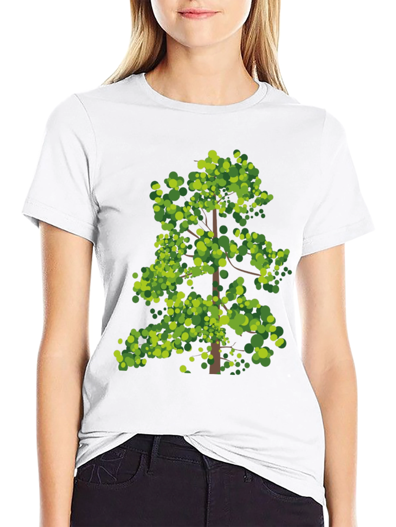 Tree Graphic Tee - Nature Inspired Design